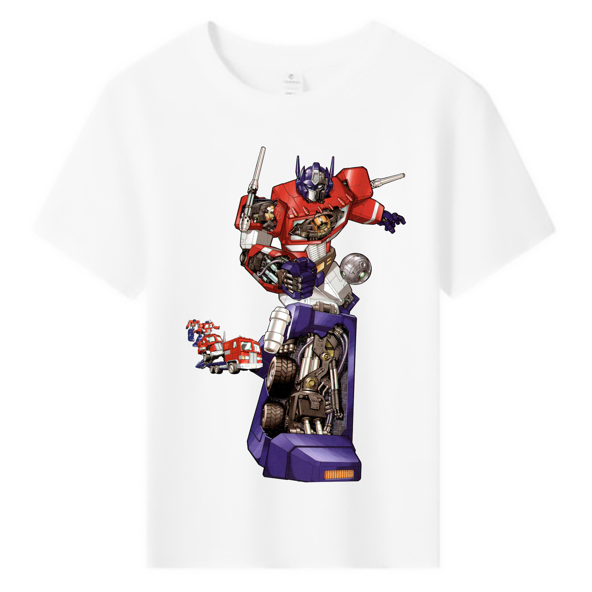 （画像用）  綿100％キッズTシャツ（フロントプリント）