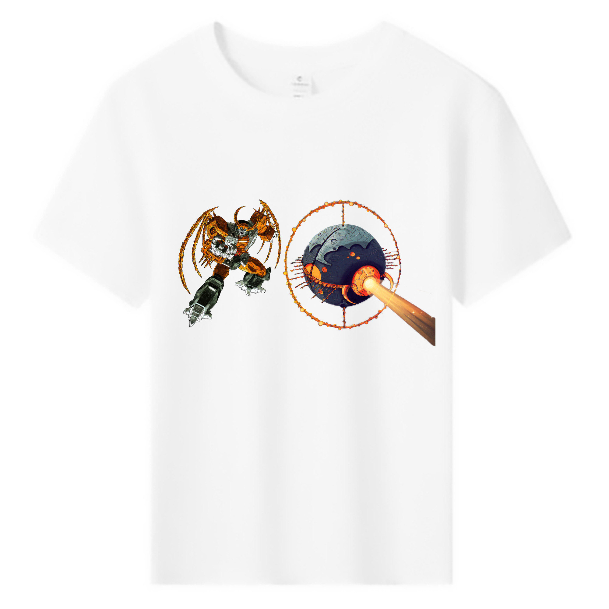 （画像用）  綿100％キッズTシャツ（フロントプリント）