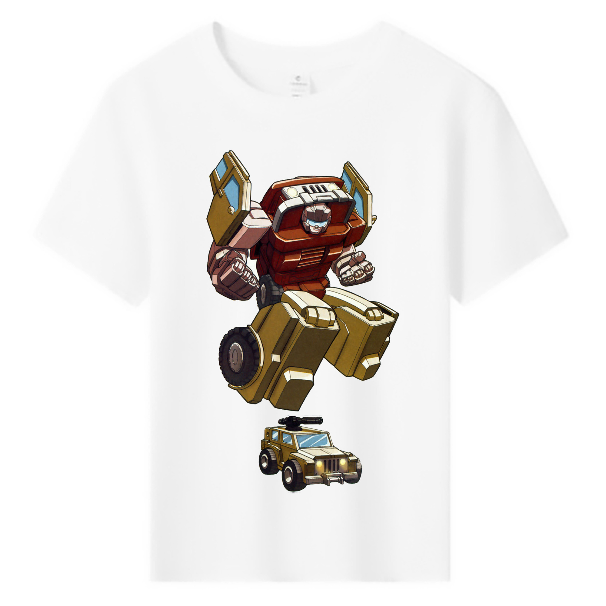 （画像用）  綿100％キッズTシャツ（フロントプリント）