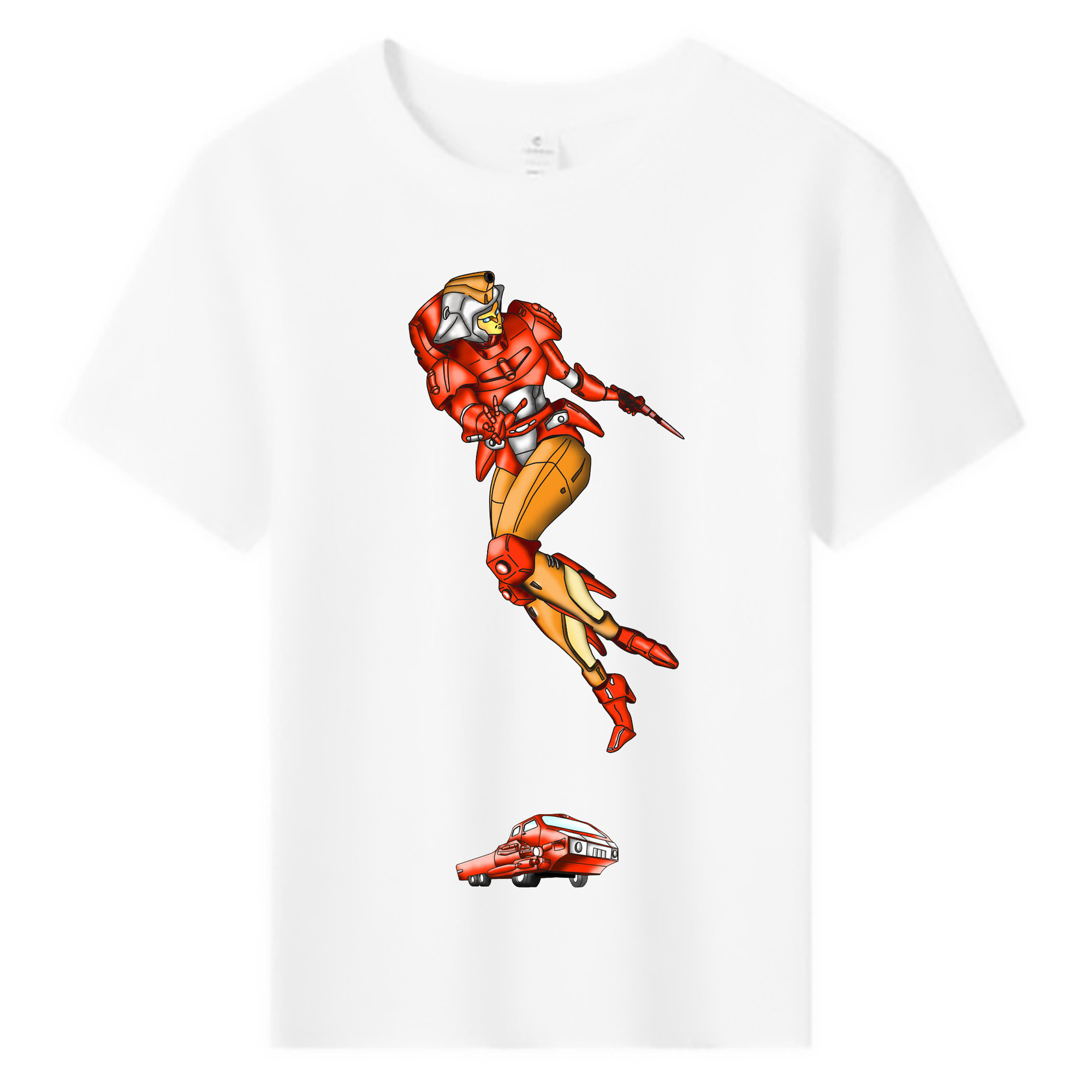 （画像用）  綿100％キッズTシャツ（フロントプリント）