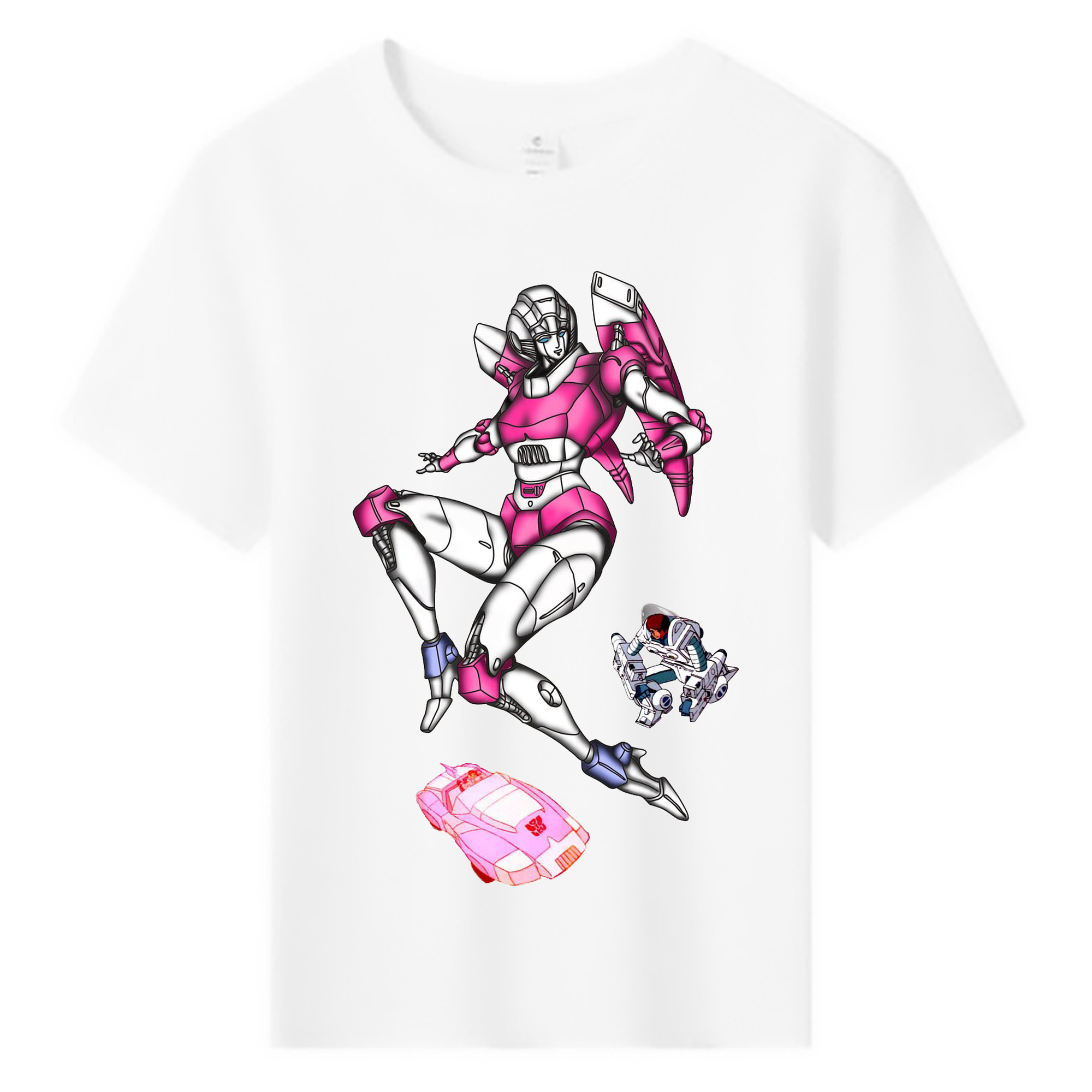 （画像用）  綿100％キッズTシャツ（フロントプリント）