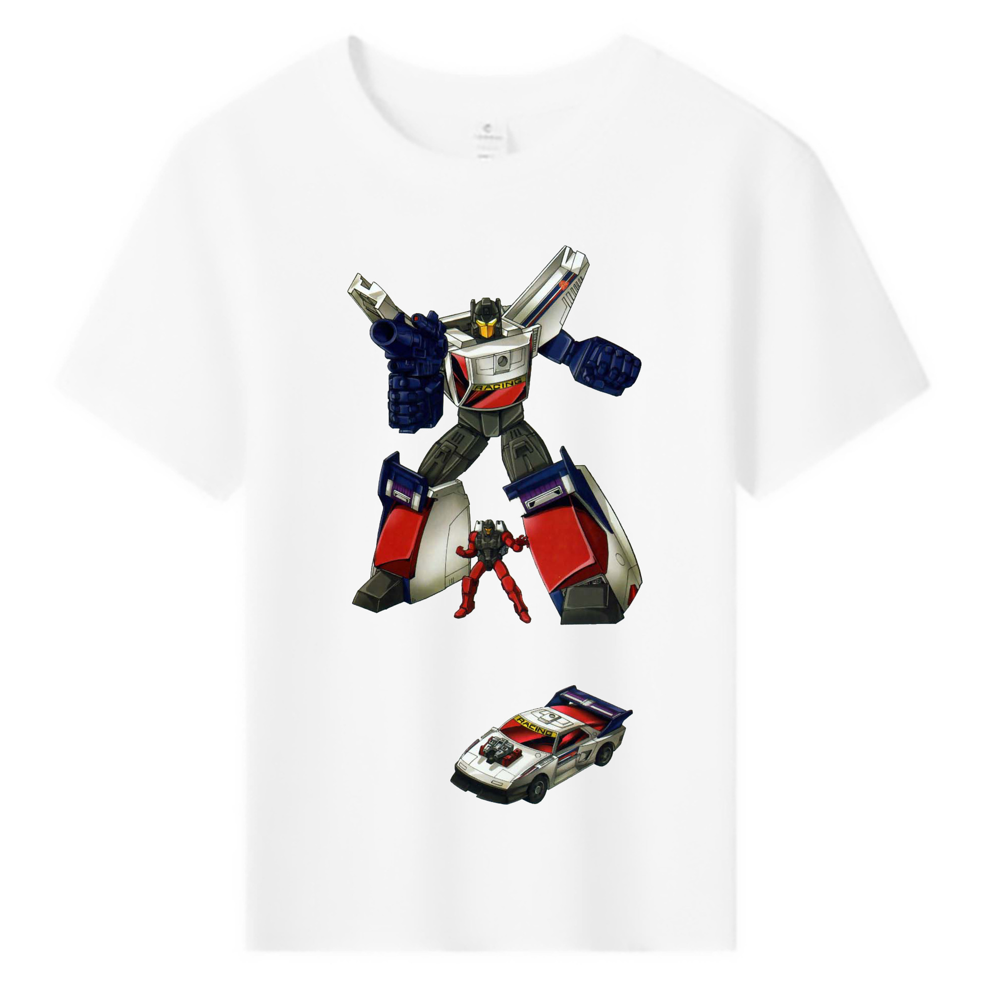 （画像用）  綿100％キッズTシャツ（フロントプリント）