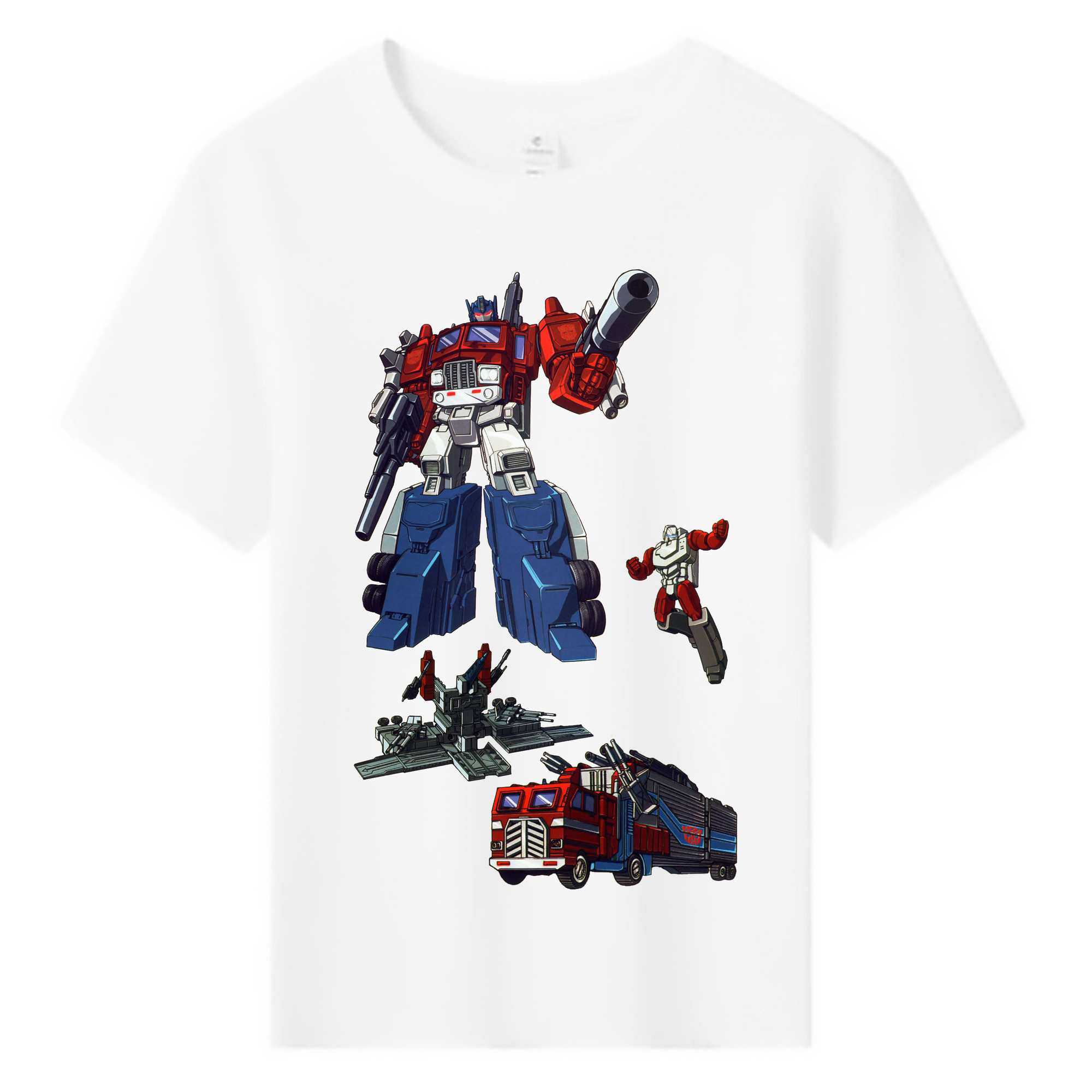 （画像用）  綿100％キッズTシャツ（フロントプリント）