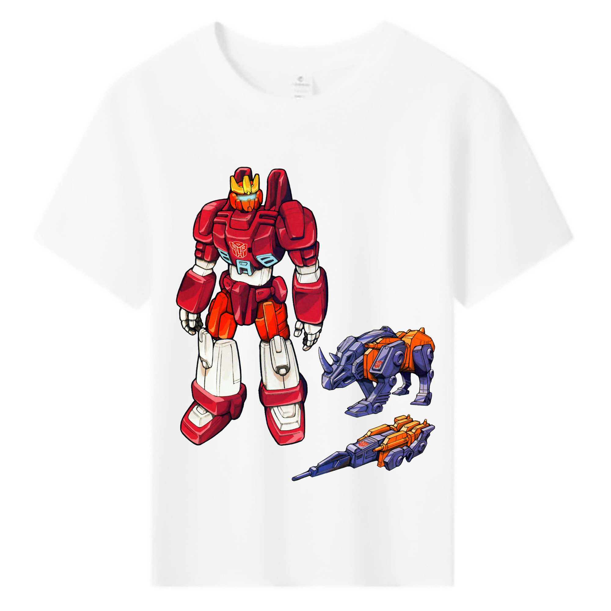 （画像用）  綿100％キッズTシャツ（フロントプリント）