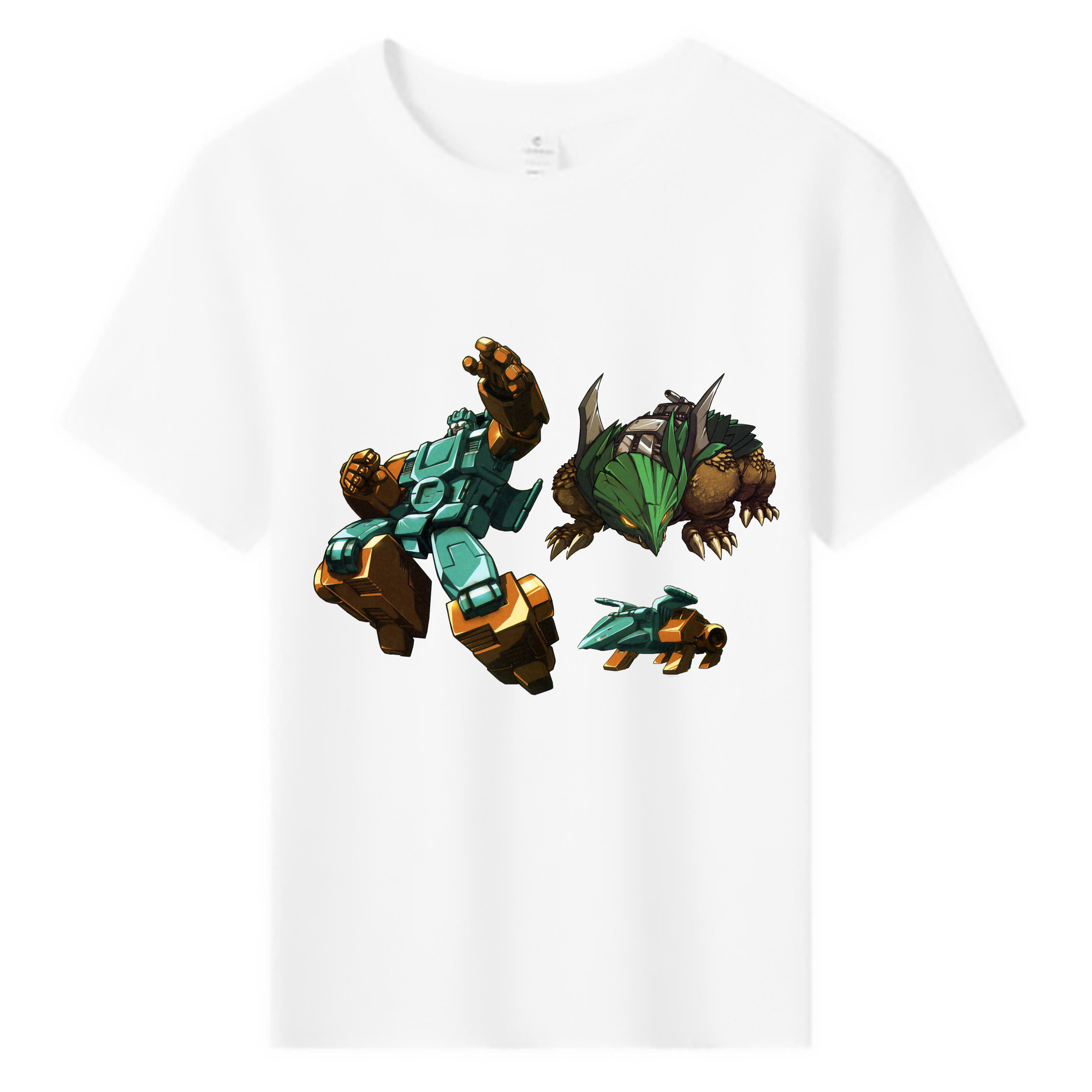 （画像用）  綿100％キッズTシャツ（フロントプリント）