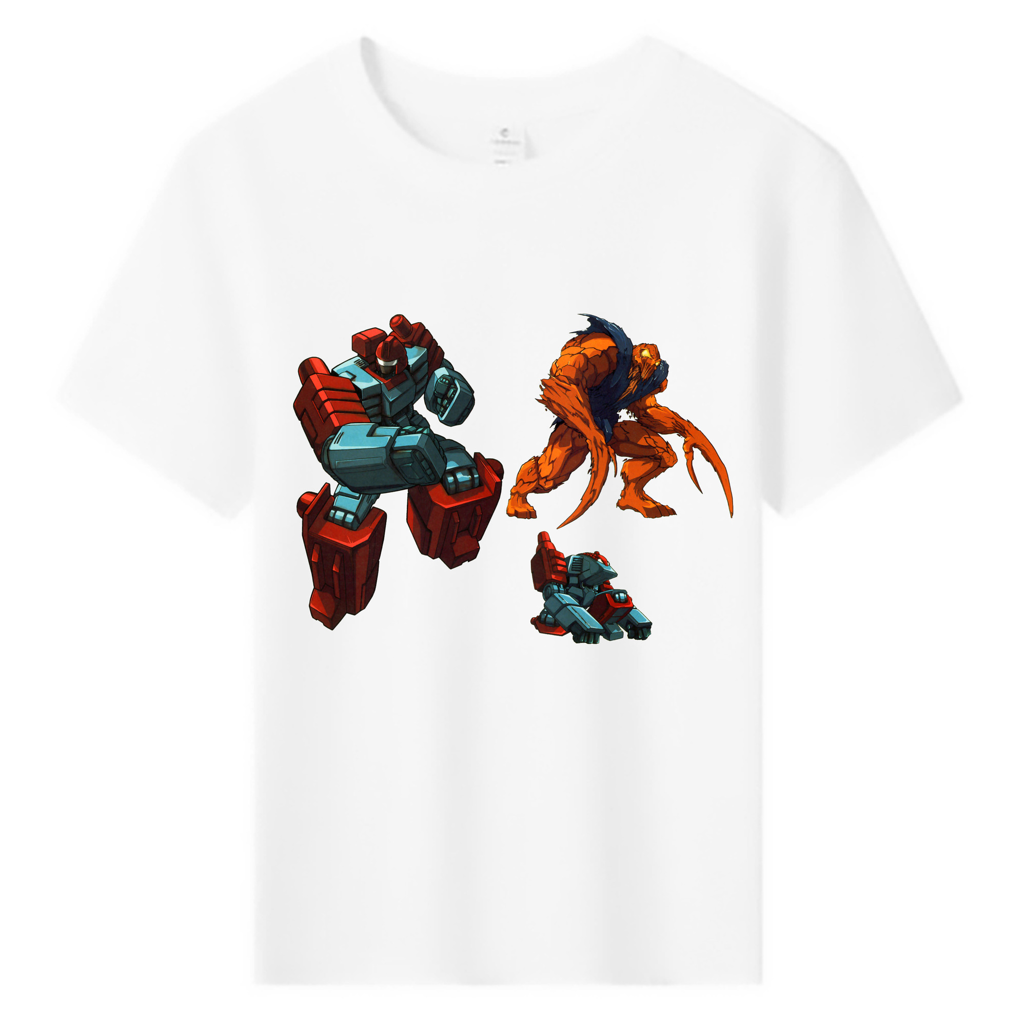 （画像用）  綿100％キッズTシャツ（フロントプリント）