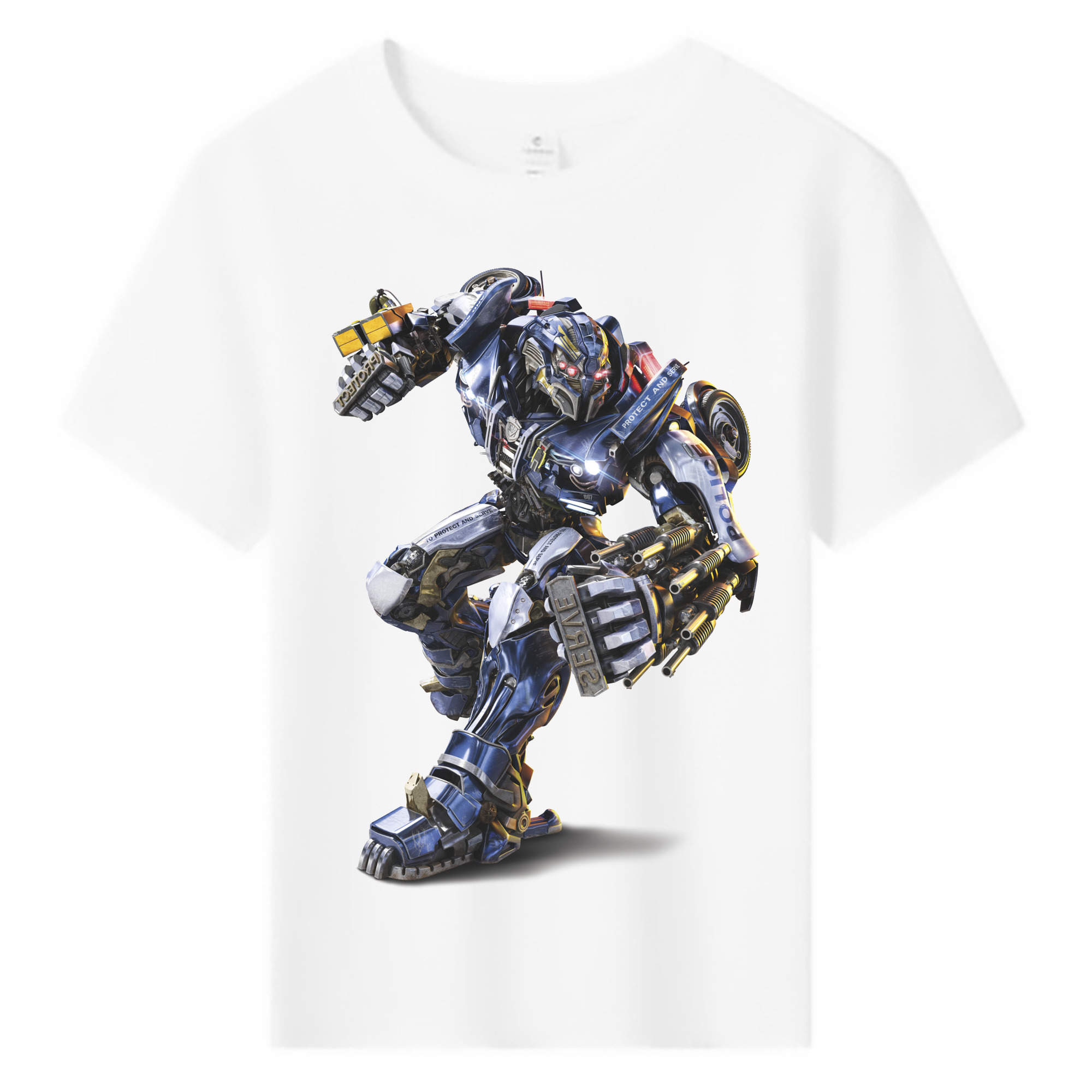 （画像用）  綿100％キッズTシャツ（フロントプリント）
