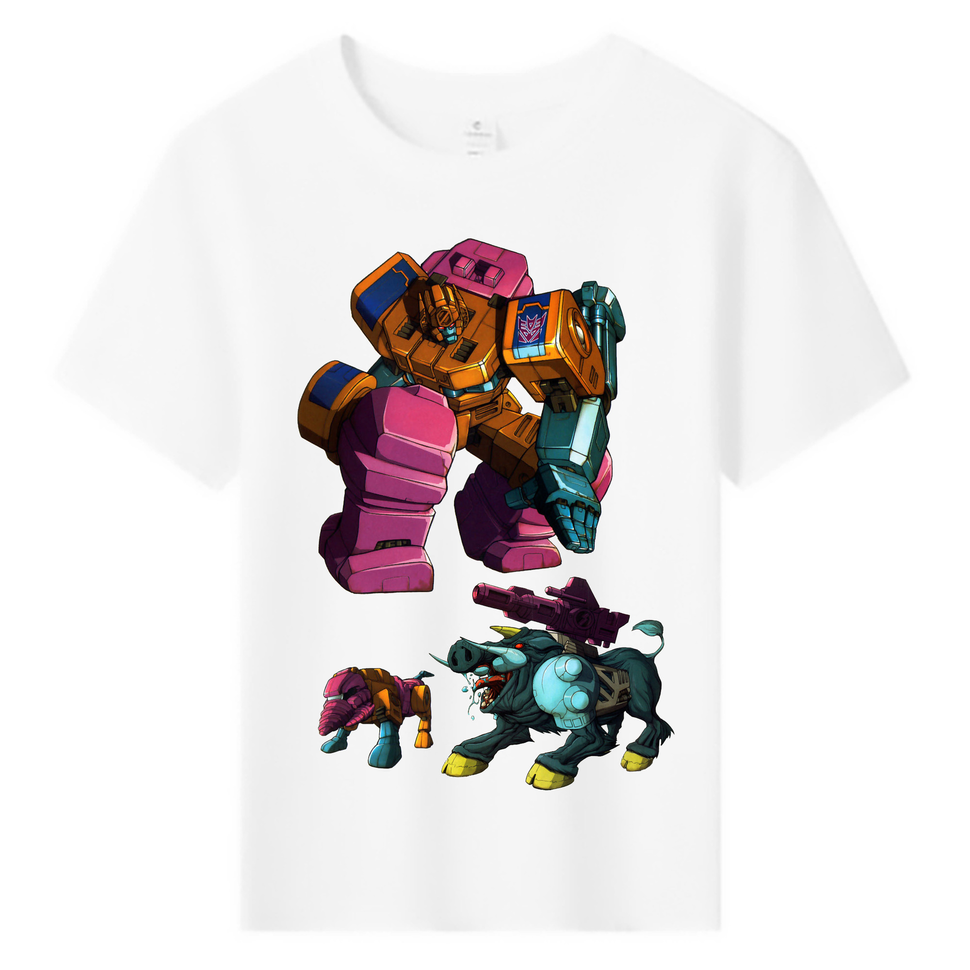 （画像用）  綿100％キッズTシャツ（フロントプリント）