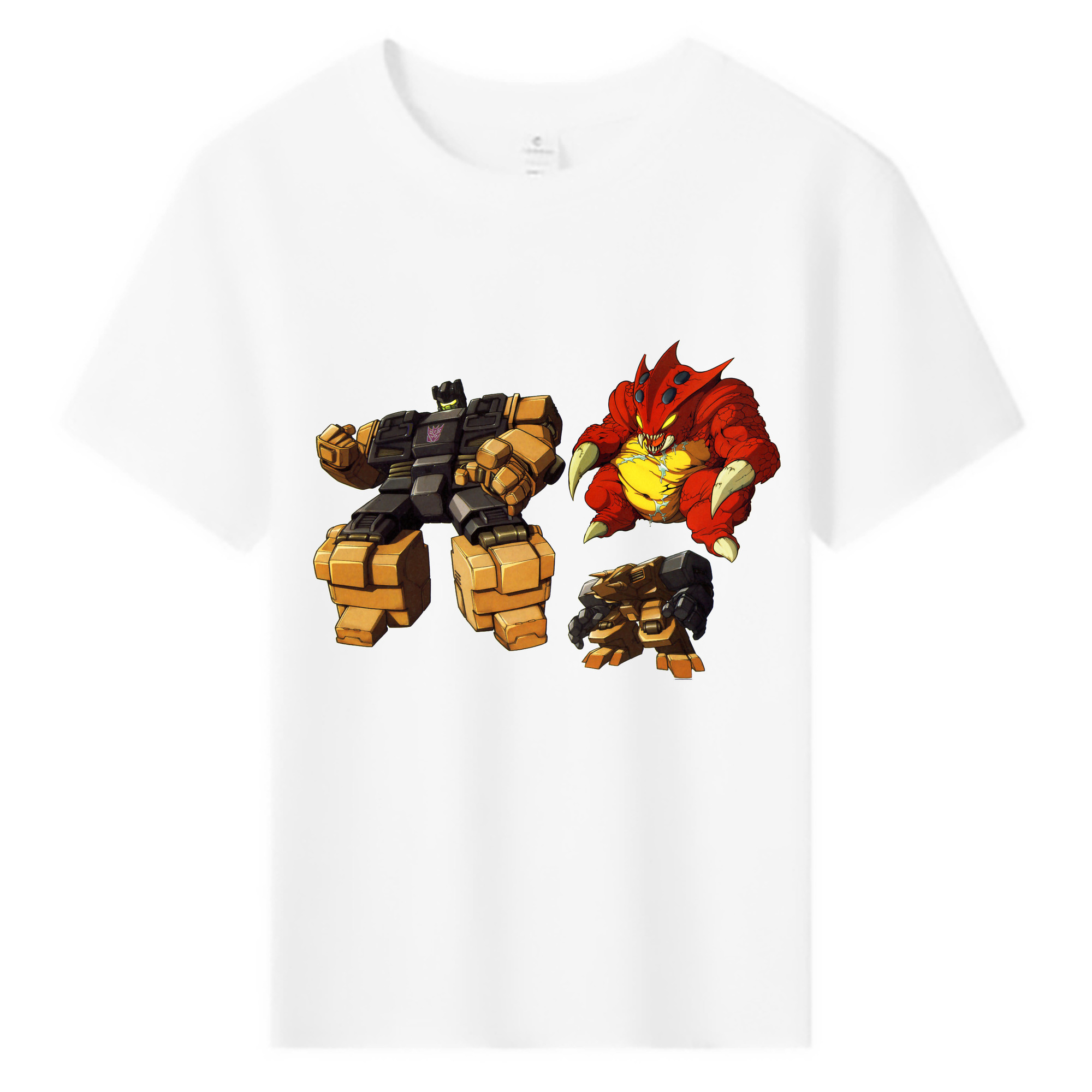 （画像用）  綿100％キッズTシャツ（フロントプリント）
