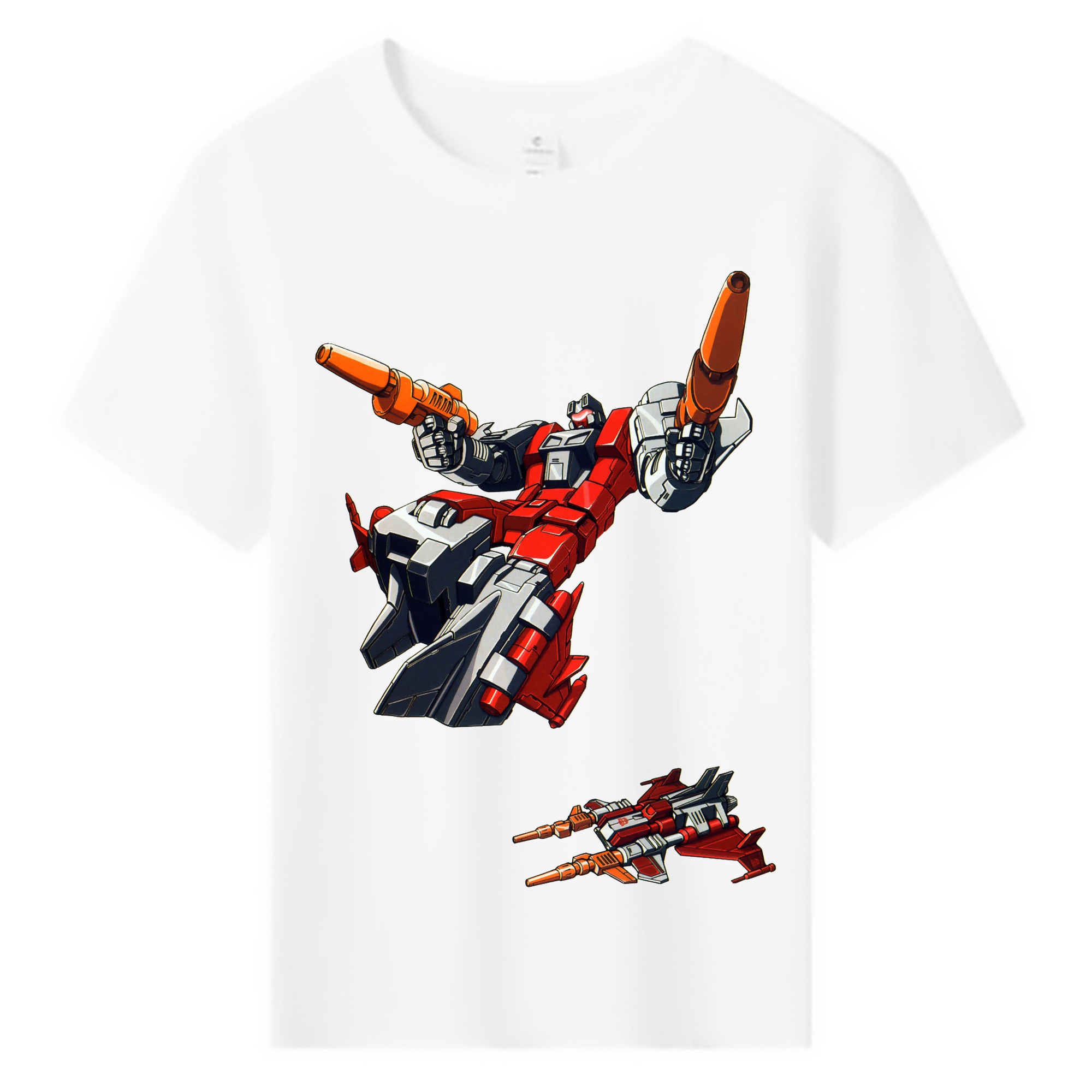 （画像用）  綿100％キッズTシャツ（フロントプリント）