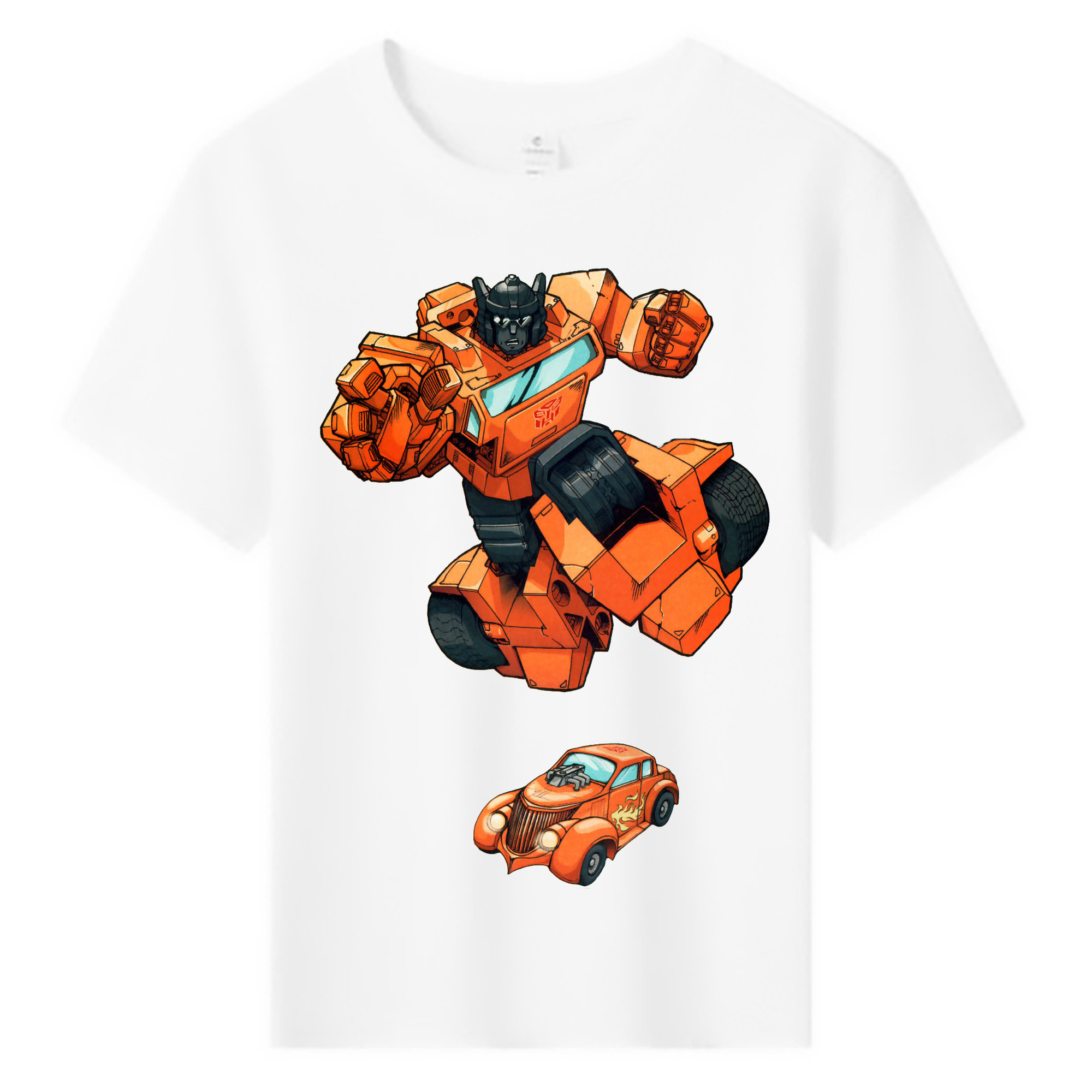 （画像用）  綿100％キッズTシャツ（フロントプリント）