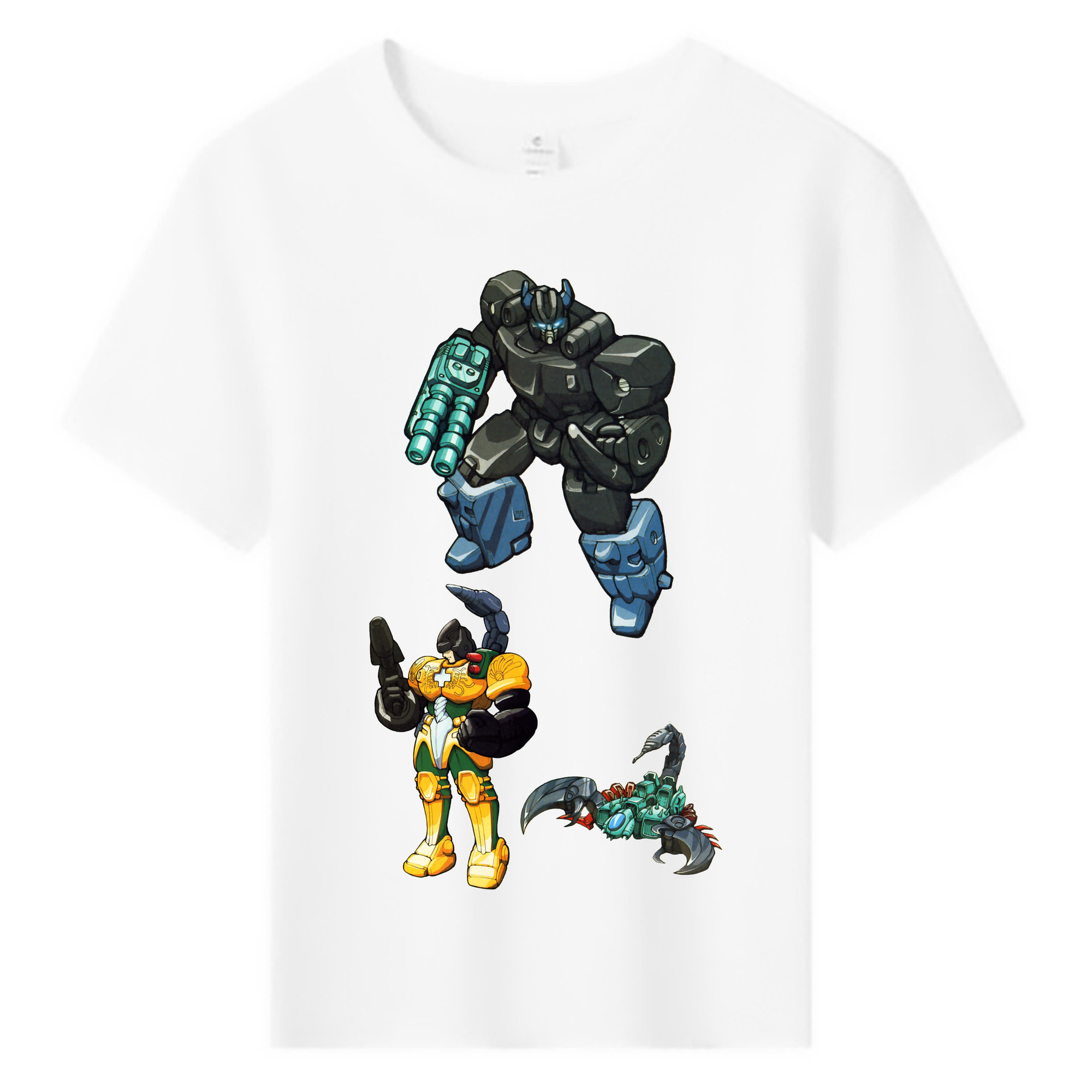（画像用）  綿100％キッズTシャツ（フロントプリント）