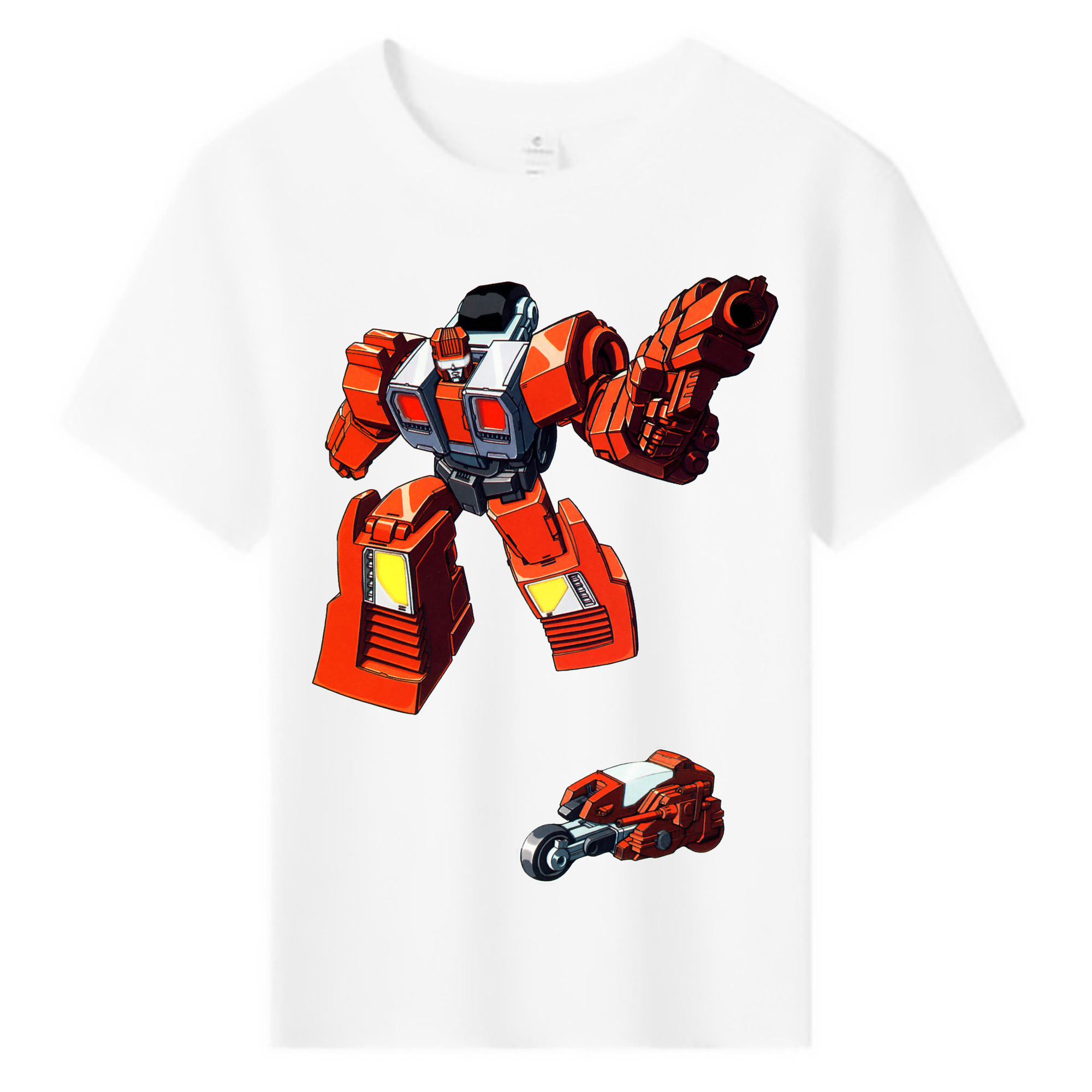 （画像用）  綿100％キッズTシャツ（フロントプリント）