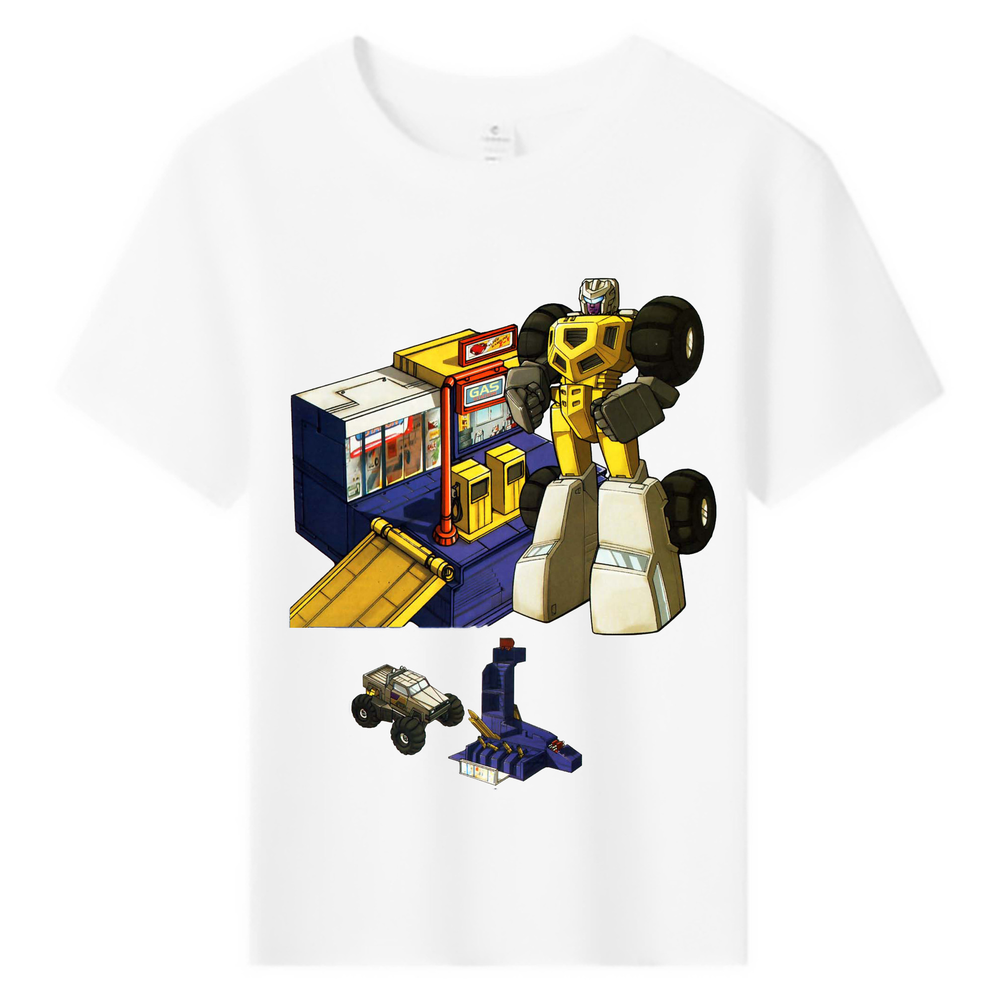 （画像用）  綿100％キッズTシャツ（フロントプリント）