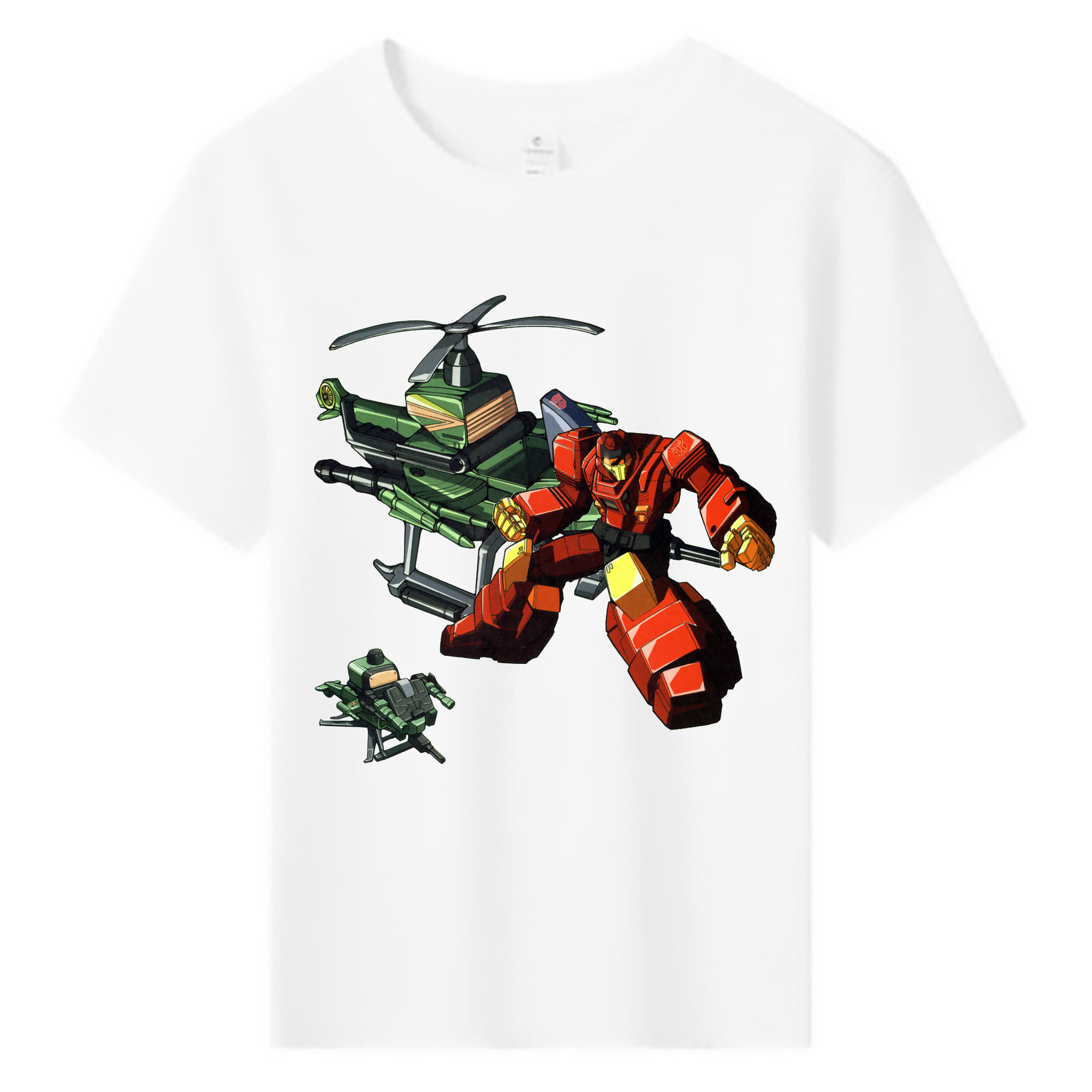 （画像用）  綿100％キッズTシャツ（フロントプリント）