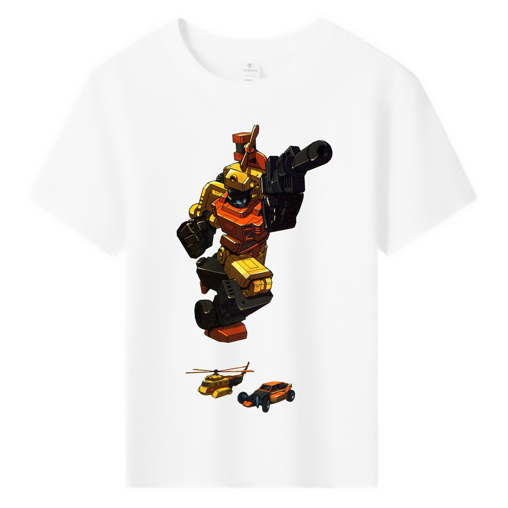 （画像用）  綿100％キッズTシャツ（フロントプリント）