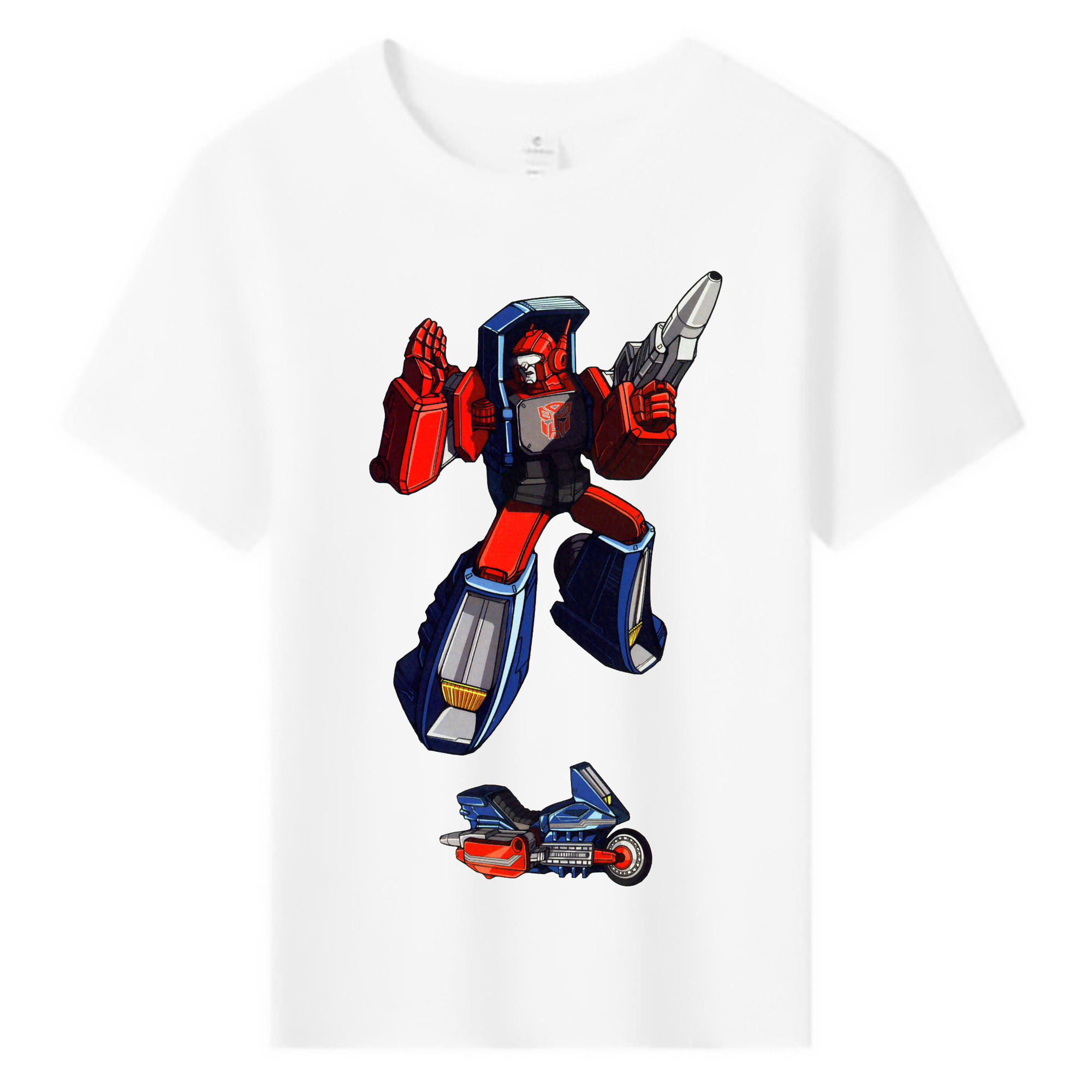 （画像用）  綿100％キッズTシャツ（フロントプリント）