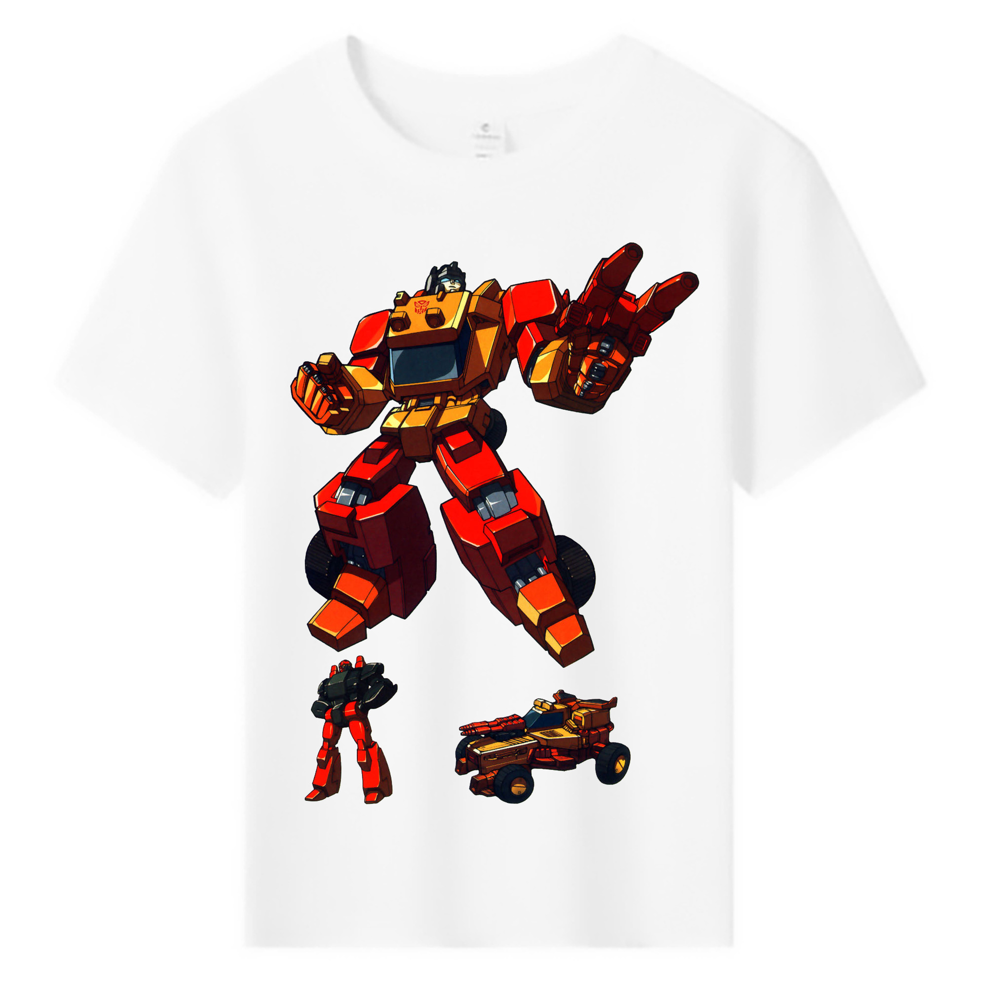 （画像用）  綿100％キッズTシャツ（フロントプリント）