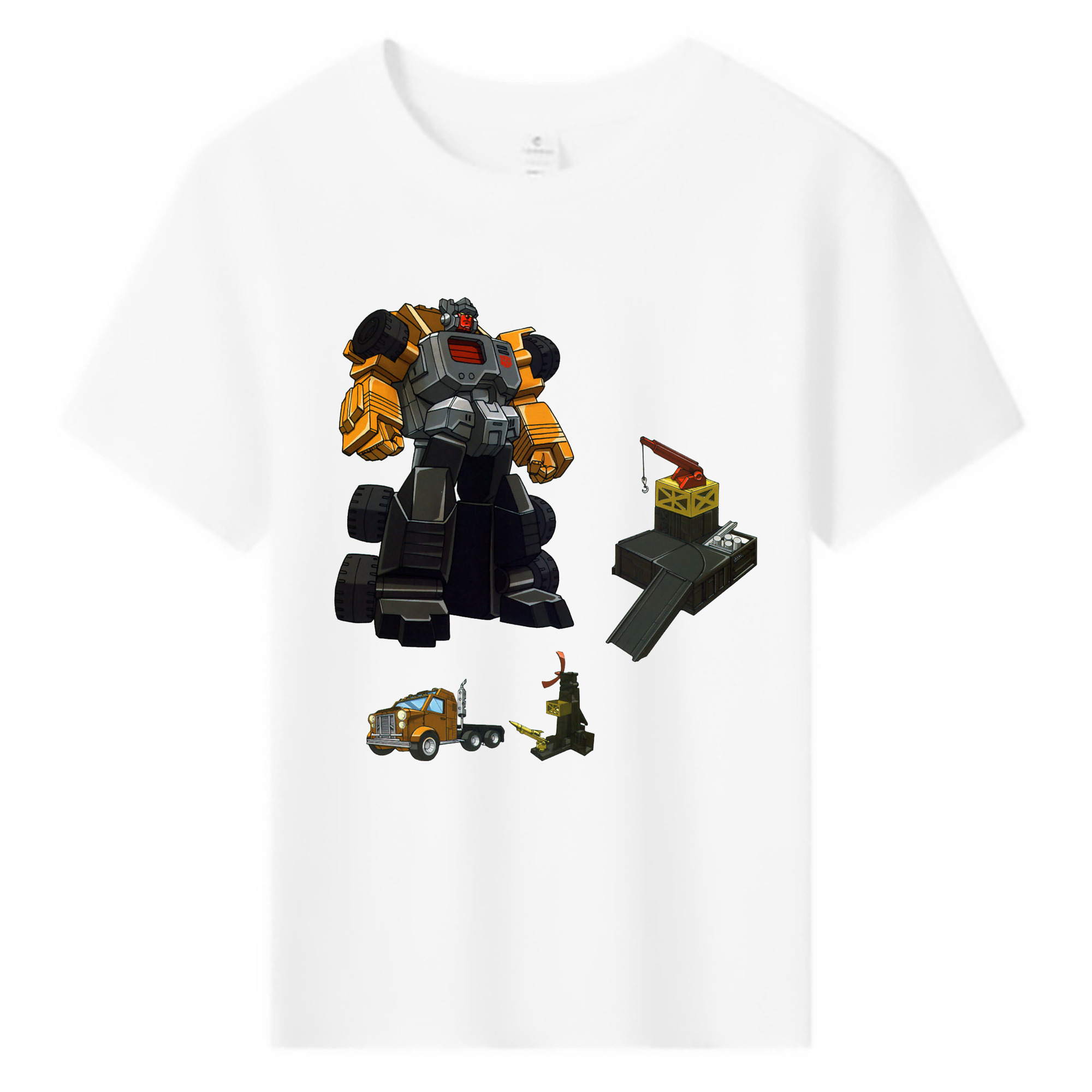 （画像用）  綿100％キッズTシャツ（フロントプリント）