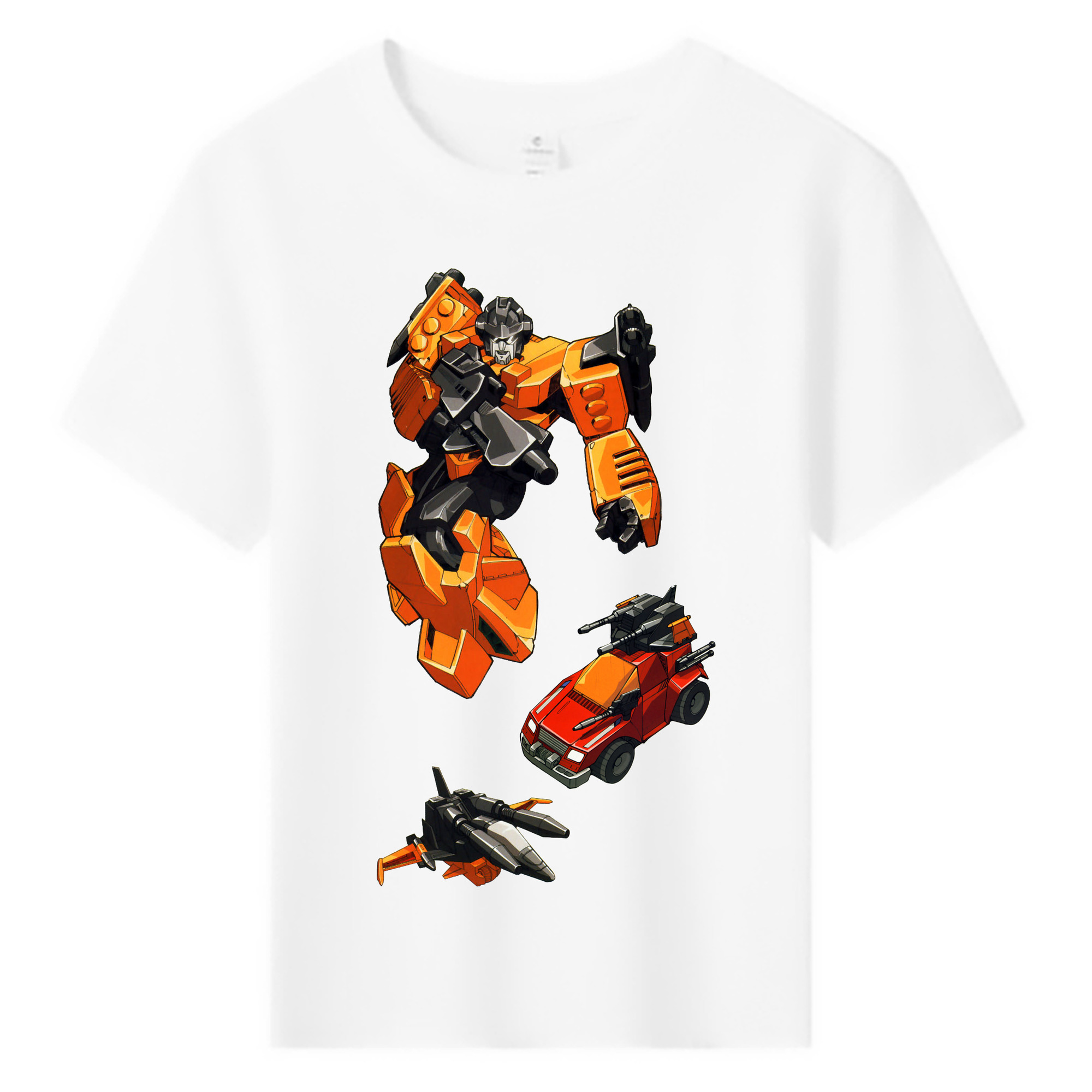 （画像用）  綿100％キッズTシャツ（フロントプリント）
