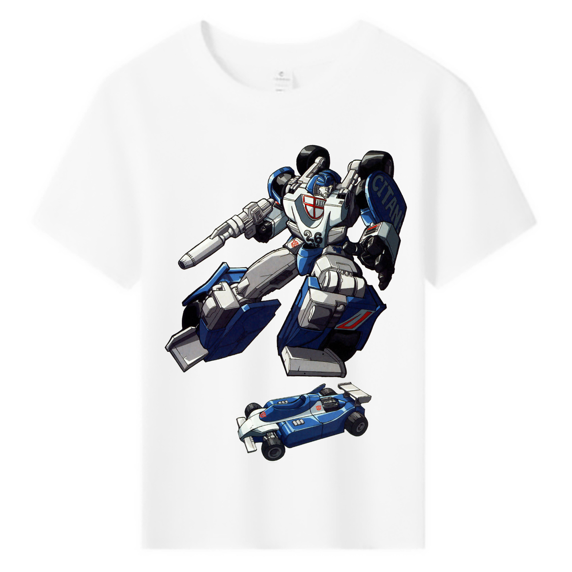 （画像用）  綿100％キッズTシャツ（フロントプリント）