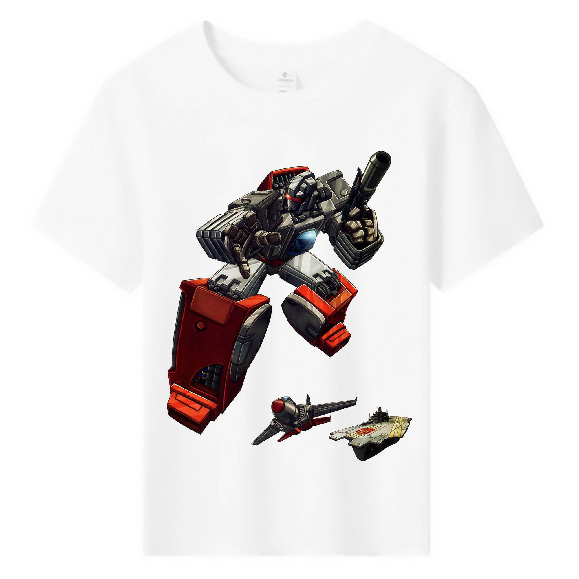 （画像用）  綿100％キッズTシャツ（フロントプリント）