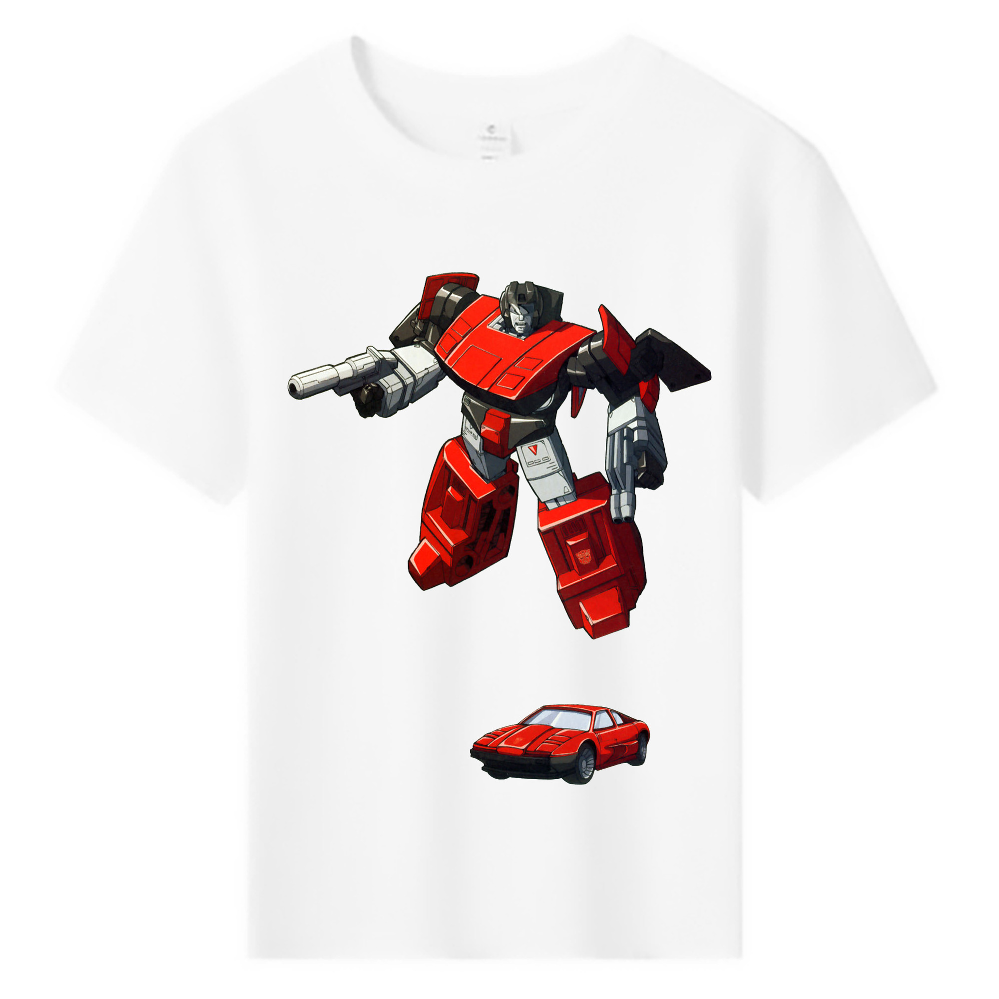 （画像用）  綿100％キッズTシャツ（フロントプリント）