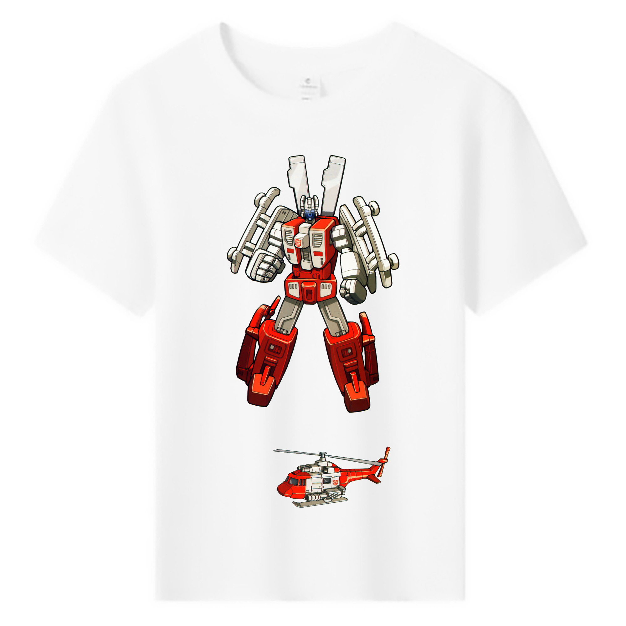 （画像用）  綿100％キッズTシャツ（フロントプリント）