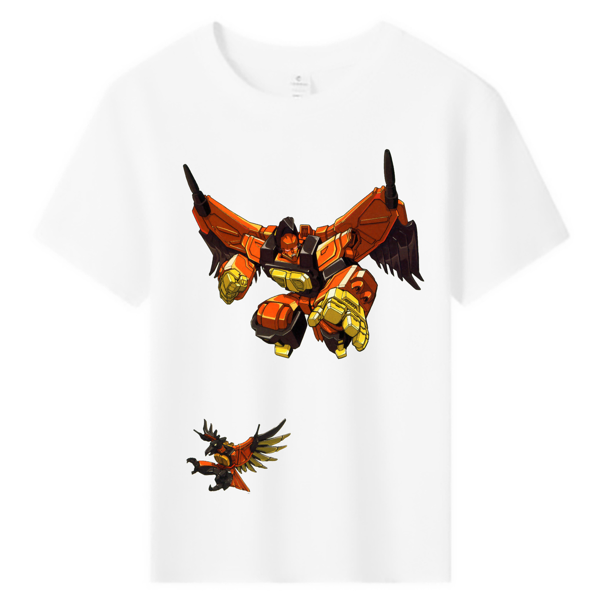 （画像用）  綿100％キッズTシャツ（フロントプリント）