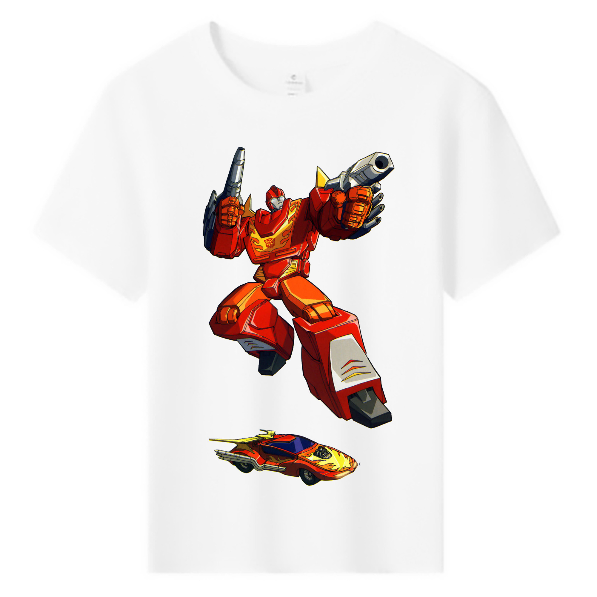 （画像用）  綿100％キッズTシャツ（フロントプリント）