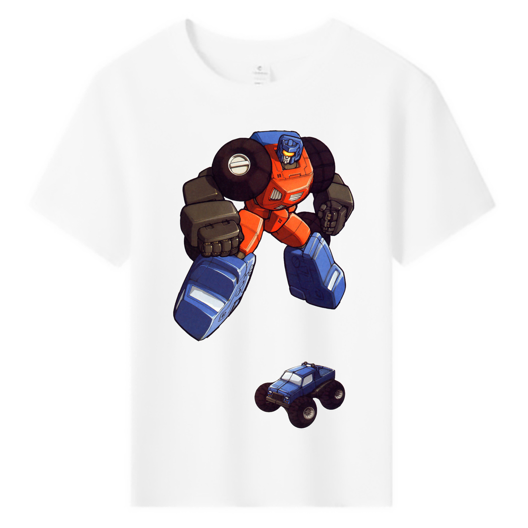 （画像用）  綿100％キッズTシャツ（フロントプリント）