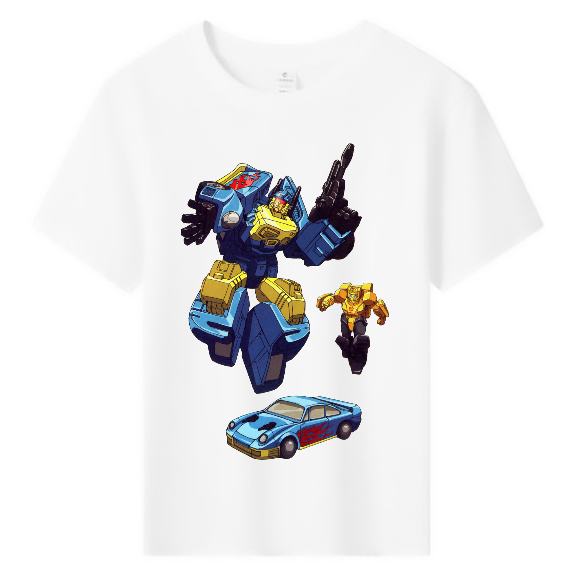 （画像用）  綿100％キッズTシャツ（フロントプリント）