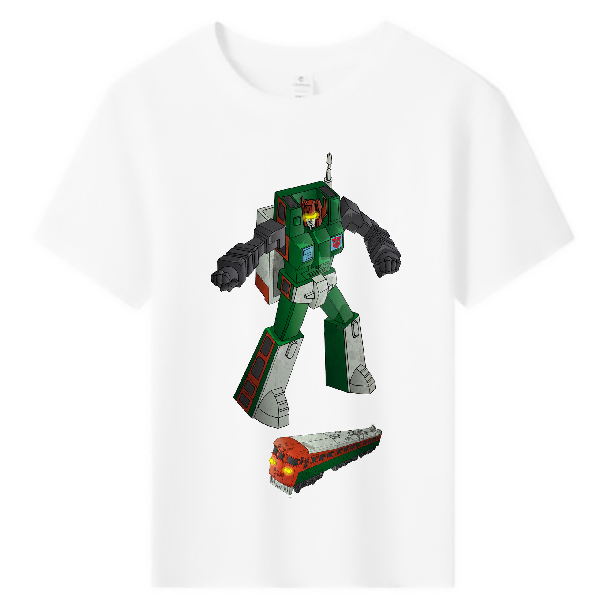（画像用）  綿100％キッズTシャツ（フロントプリント）