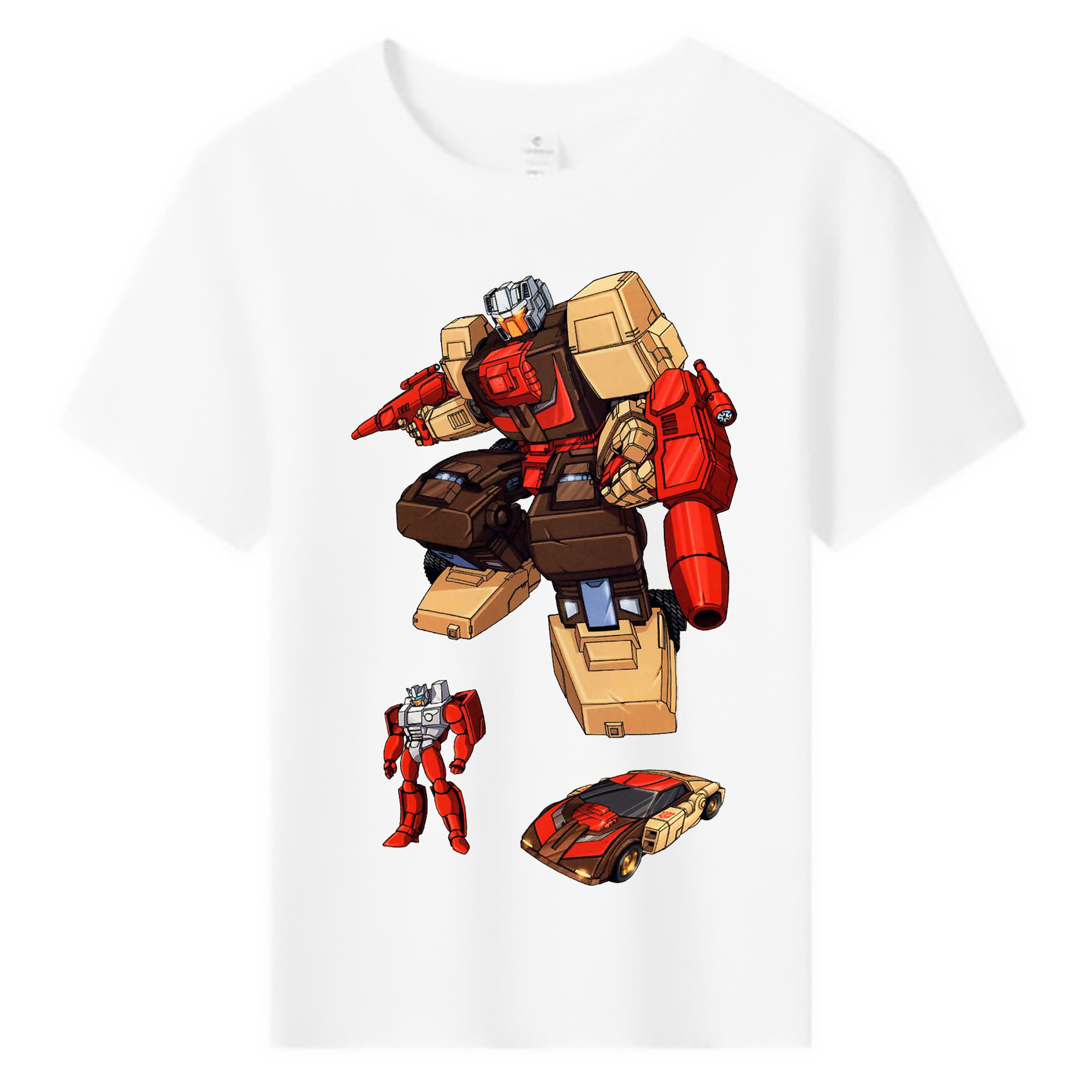 （画像用）  綿100％キッズTシャツ（フロントプリント）