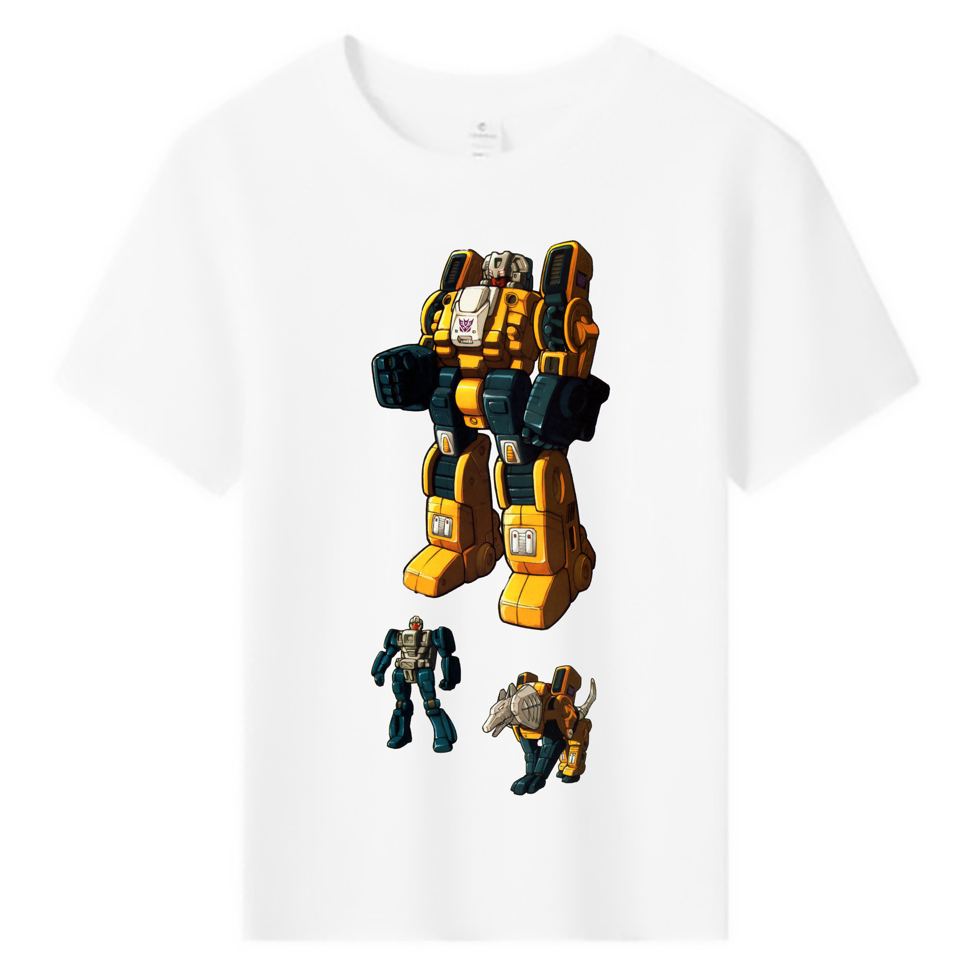 （画像用）  綿100％キッズTシャツ（フロントプリント）