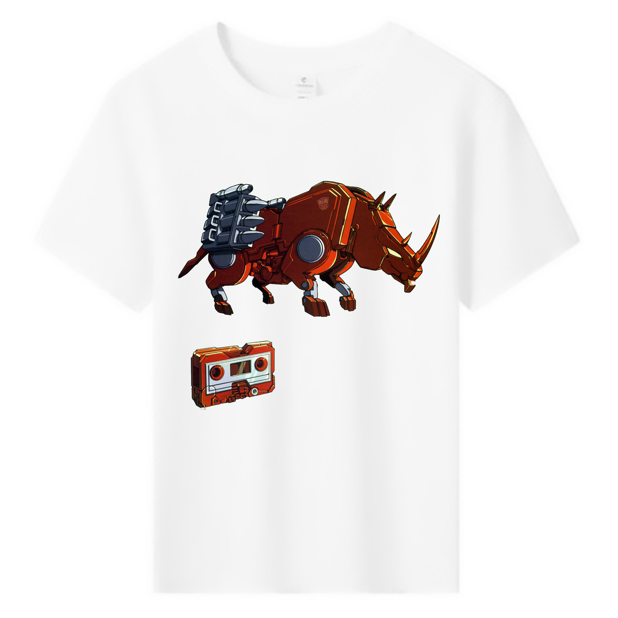 （画像用）  綿100％キッズTシャツ（フロントプリント）