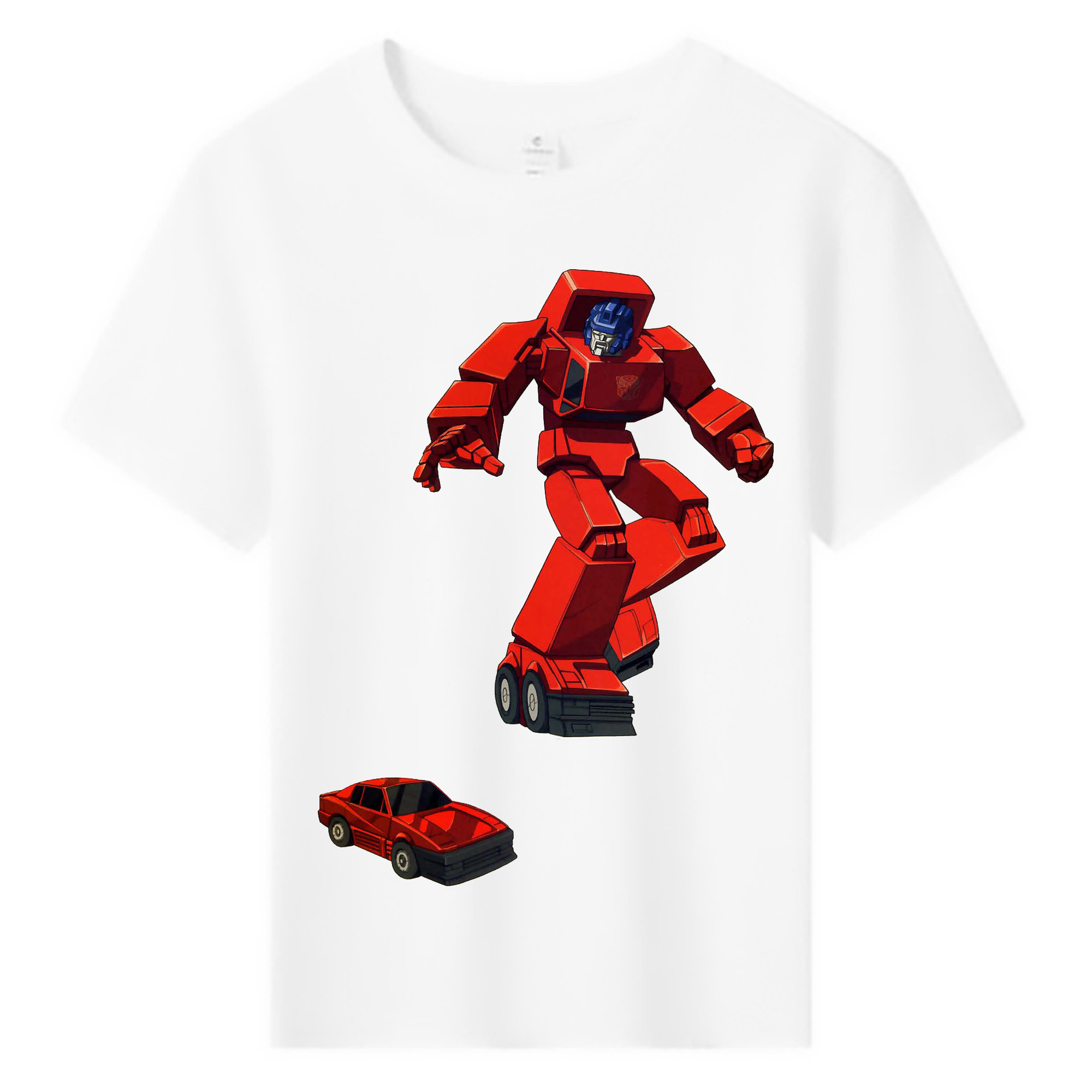 （画像用）  綿100％キッズTシャツ（フロントプリント）