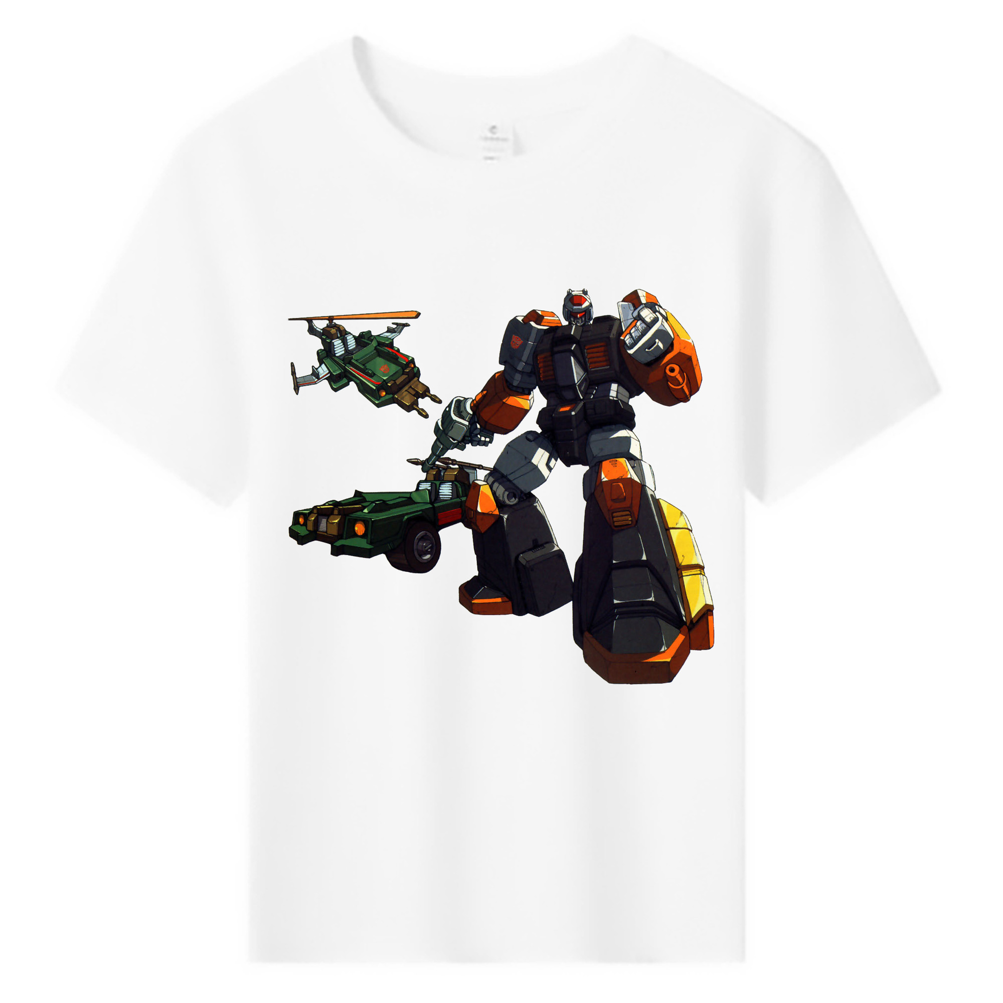 （画像用）  綿100％キッズTシャツ（フロントプリント）
