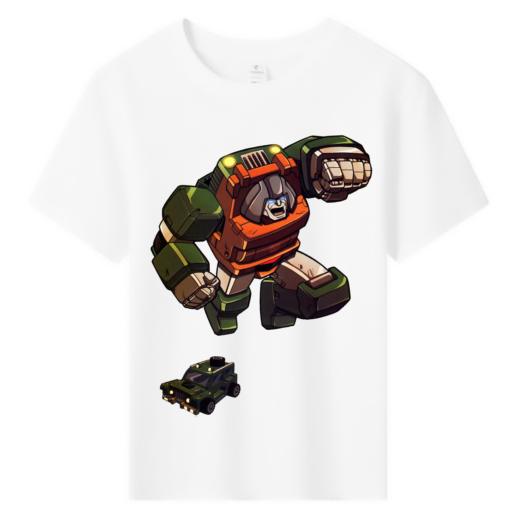 （画像用）  綿100％キッズTシャツ（フロントプリント）
