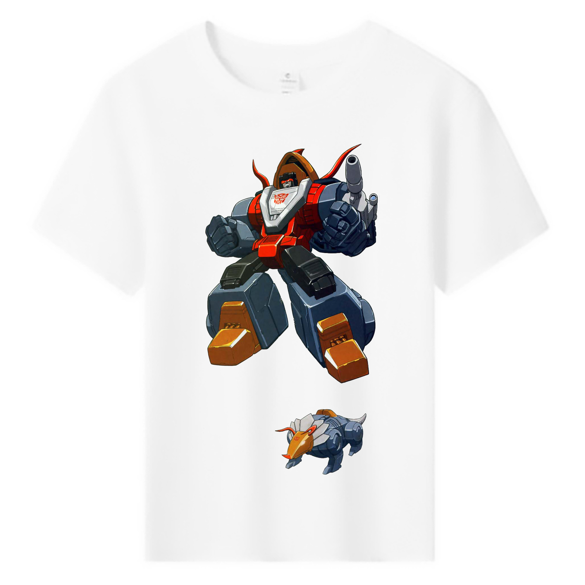 （画像用）  綿100％キッズTシャツ（フロントプリント）