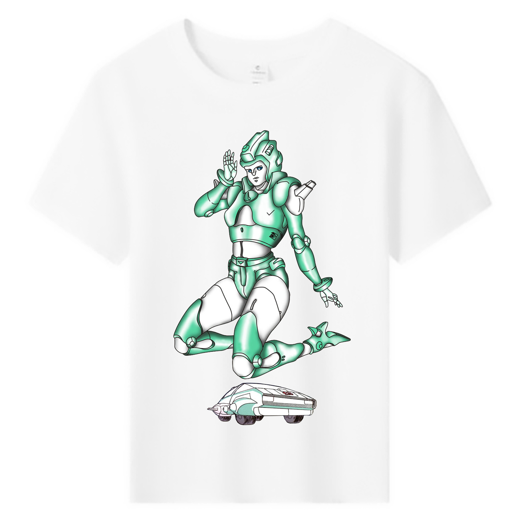 （画像用）  綿100％キッズTシャツ（フロントプリント）