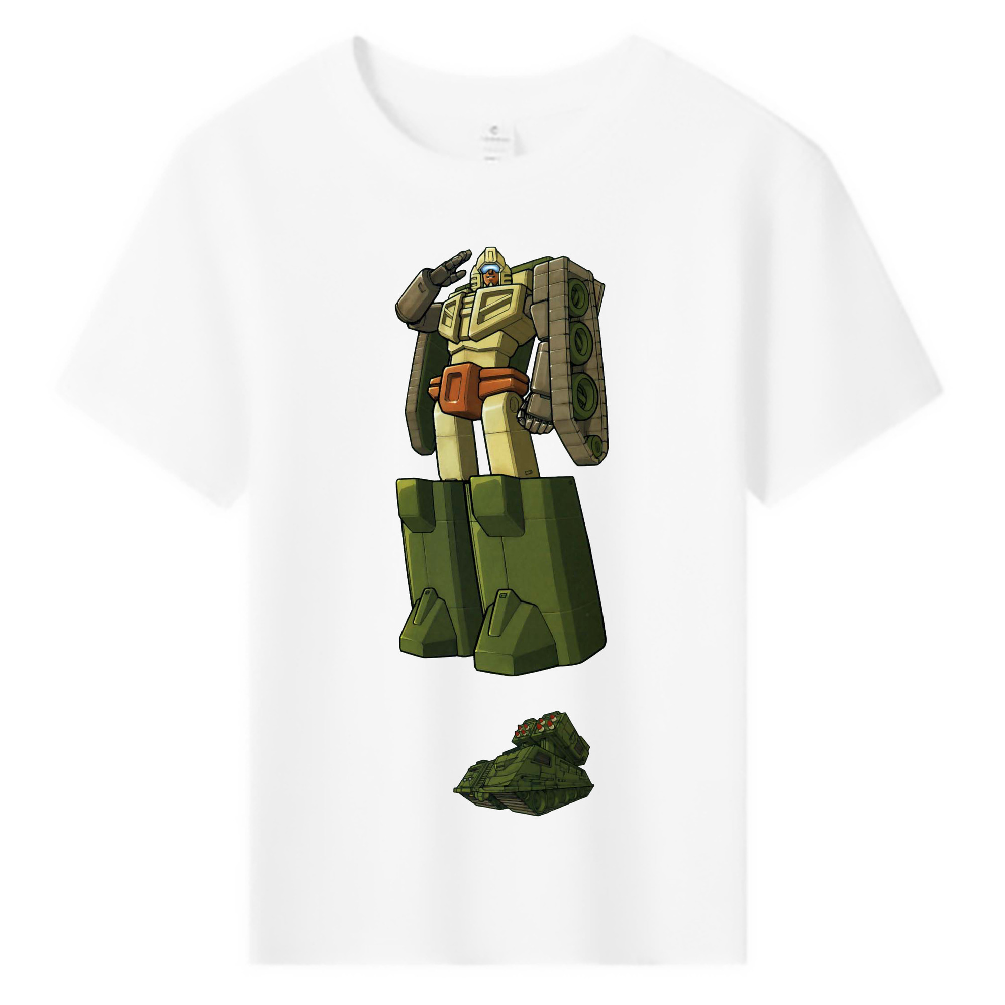 （画像用）  綿100％キッズTシャツ（フロントプリント）