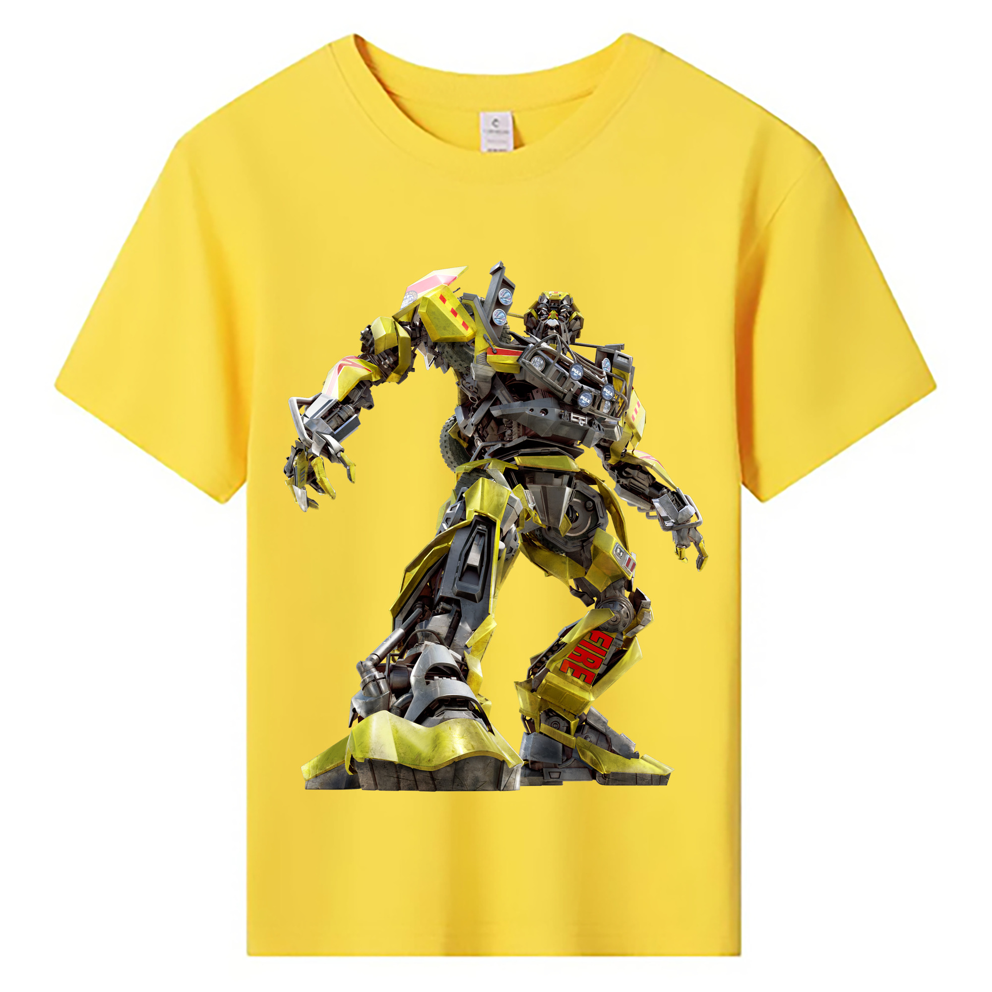 （画像用）  綿100％キッズTシャツ（フロントプリント）