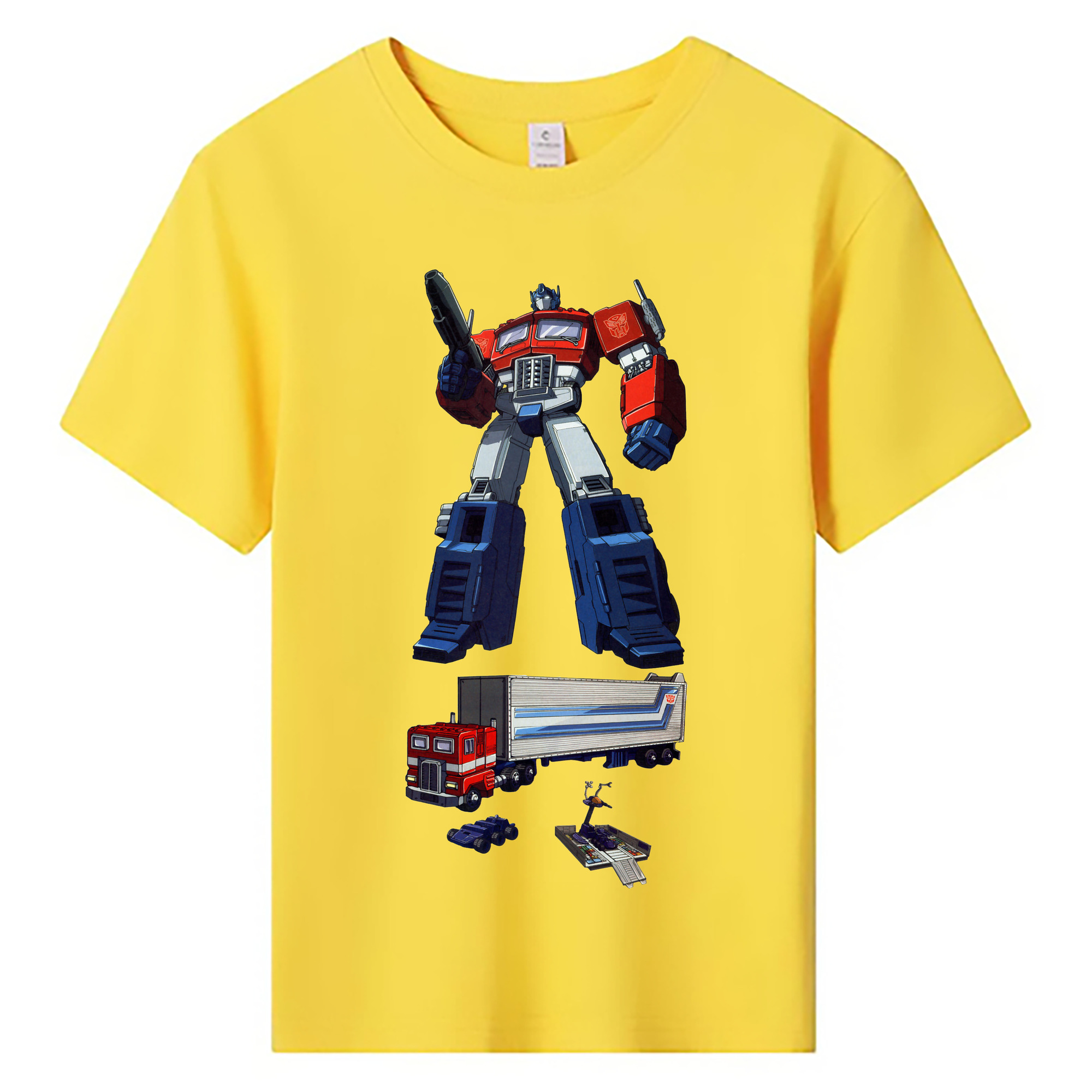 （画像用）  綿100％キッズTシャツ（フロントプリント）