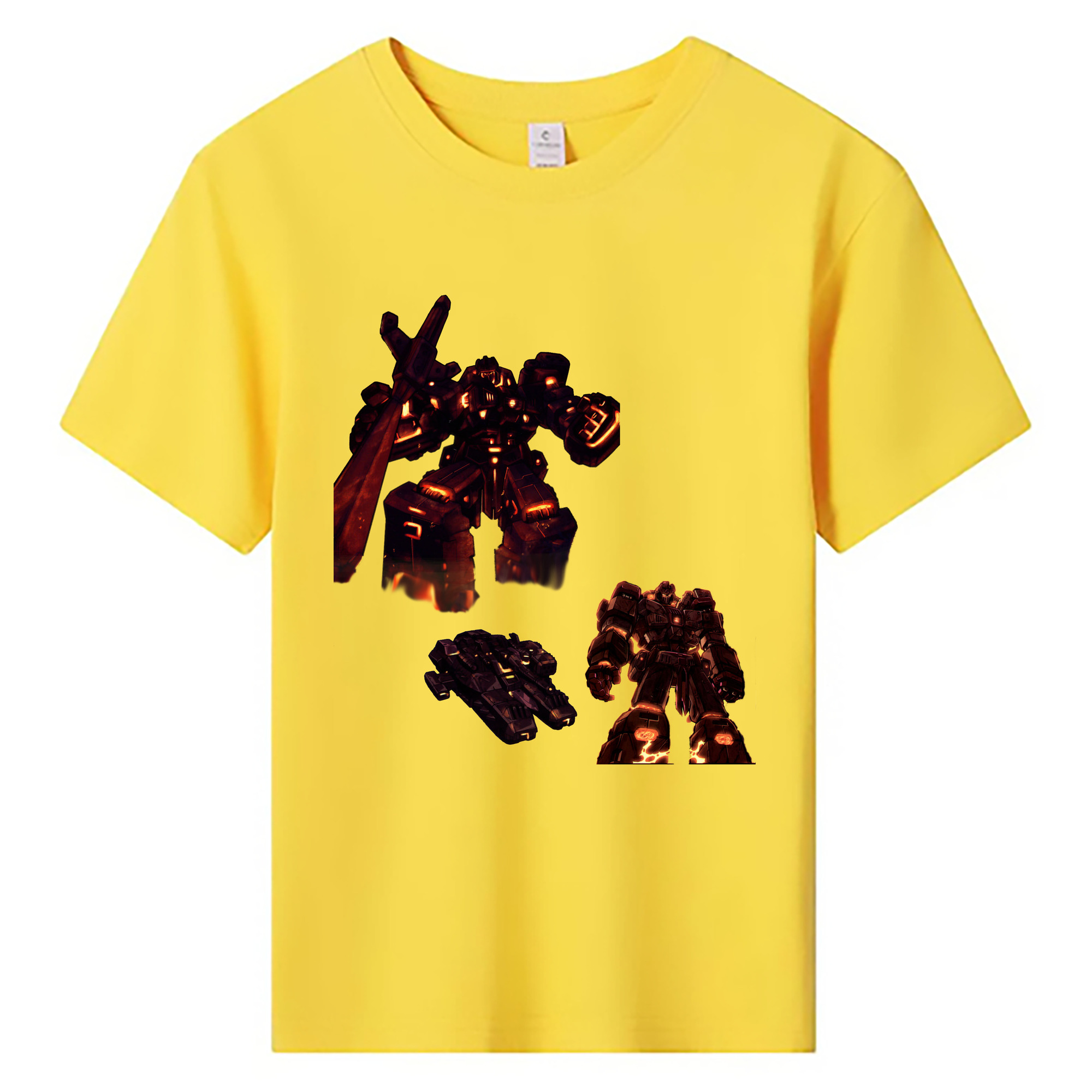 （画像用）  綿100％キッズTシャツ（フロントプリント）