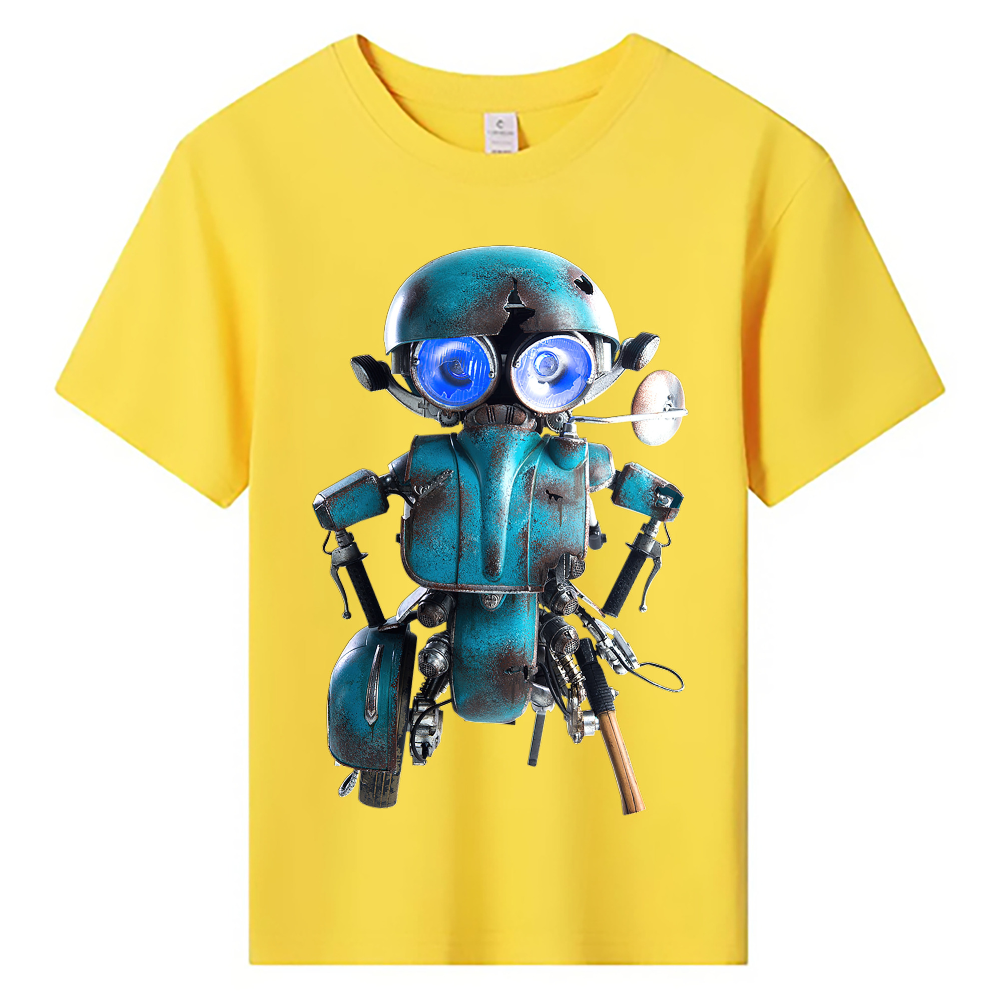 （画像用）  綿100％キッズTシャツ（フロントプリント）