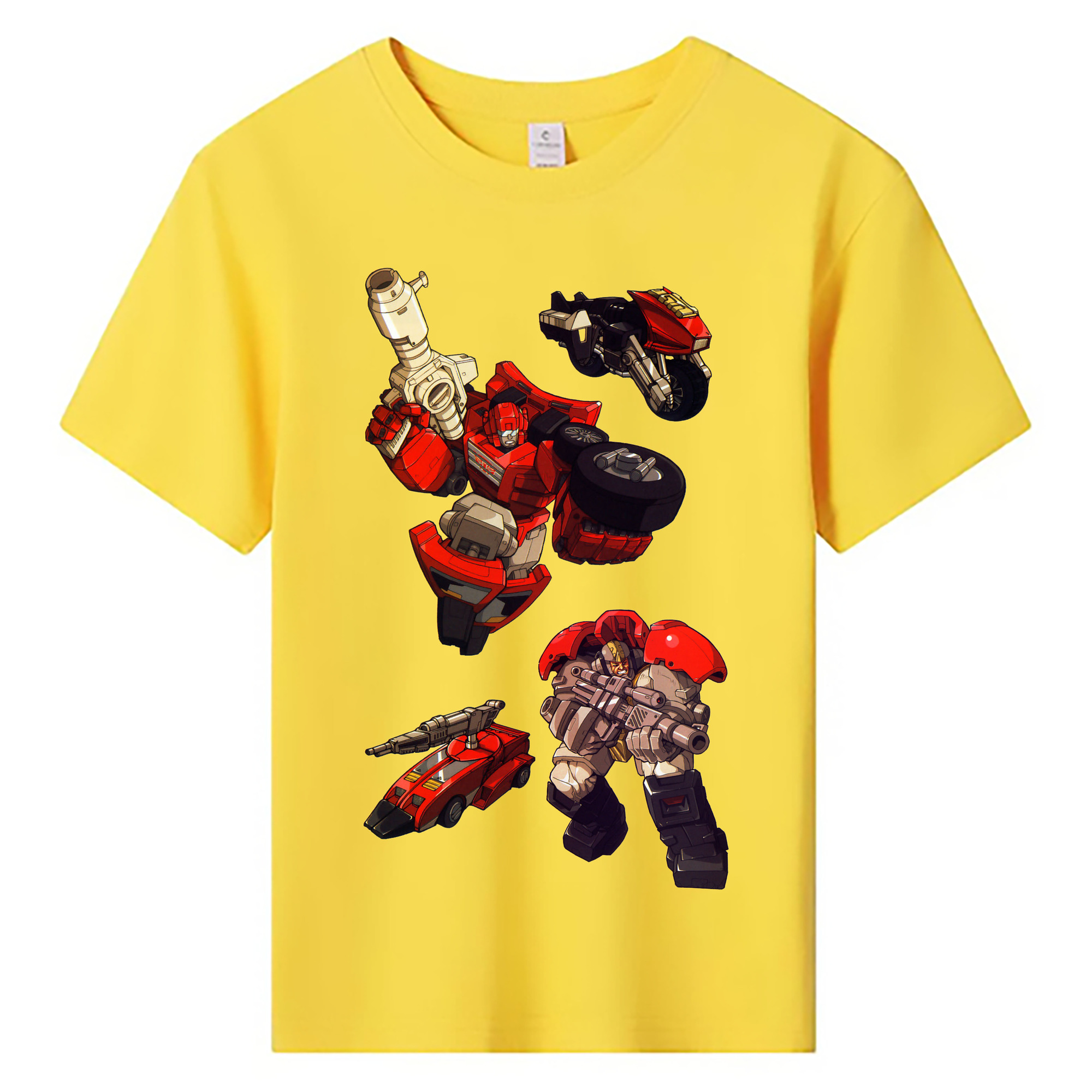 （画像用）  綿100％キッズTシャツ（フロントプリント）