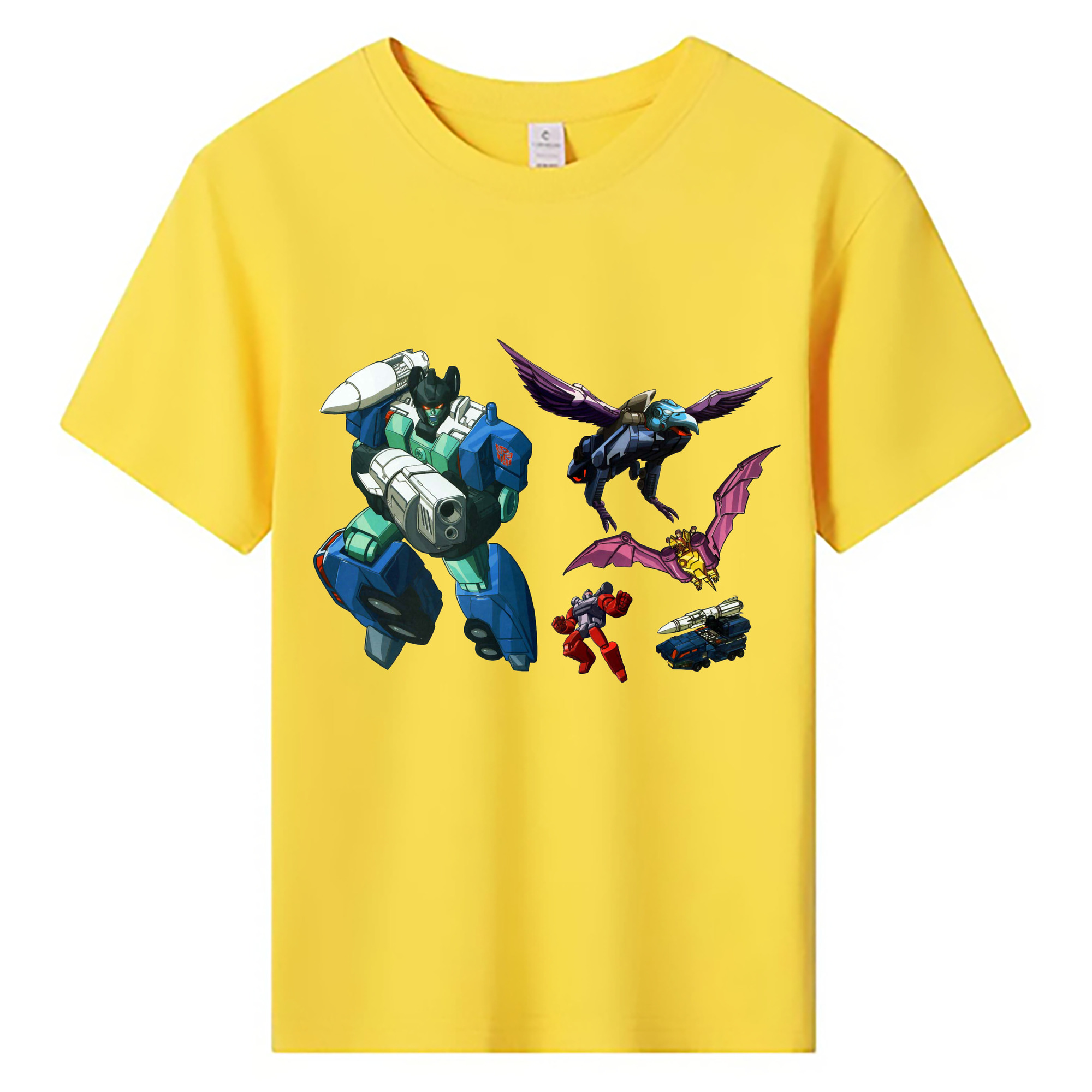（画像用）  綿100％キッズTシャツ（フロントプリント）