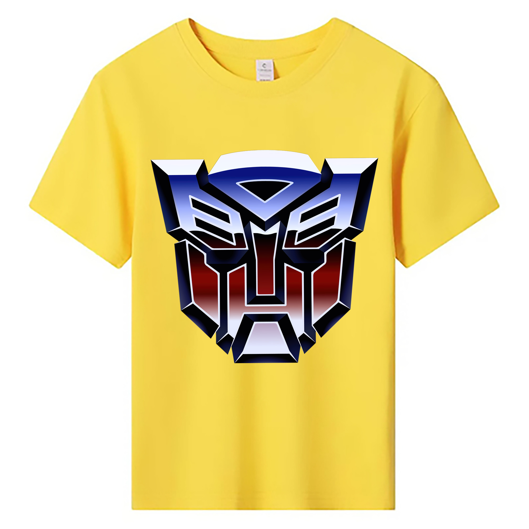 （画像用）  綿100％キッズTシャツ（フロントプリント）