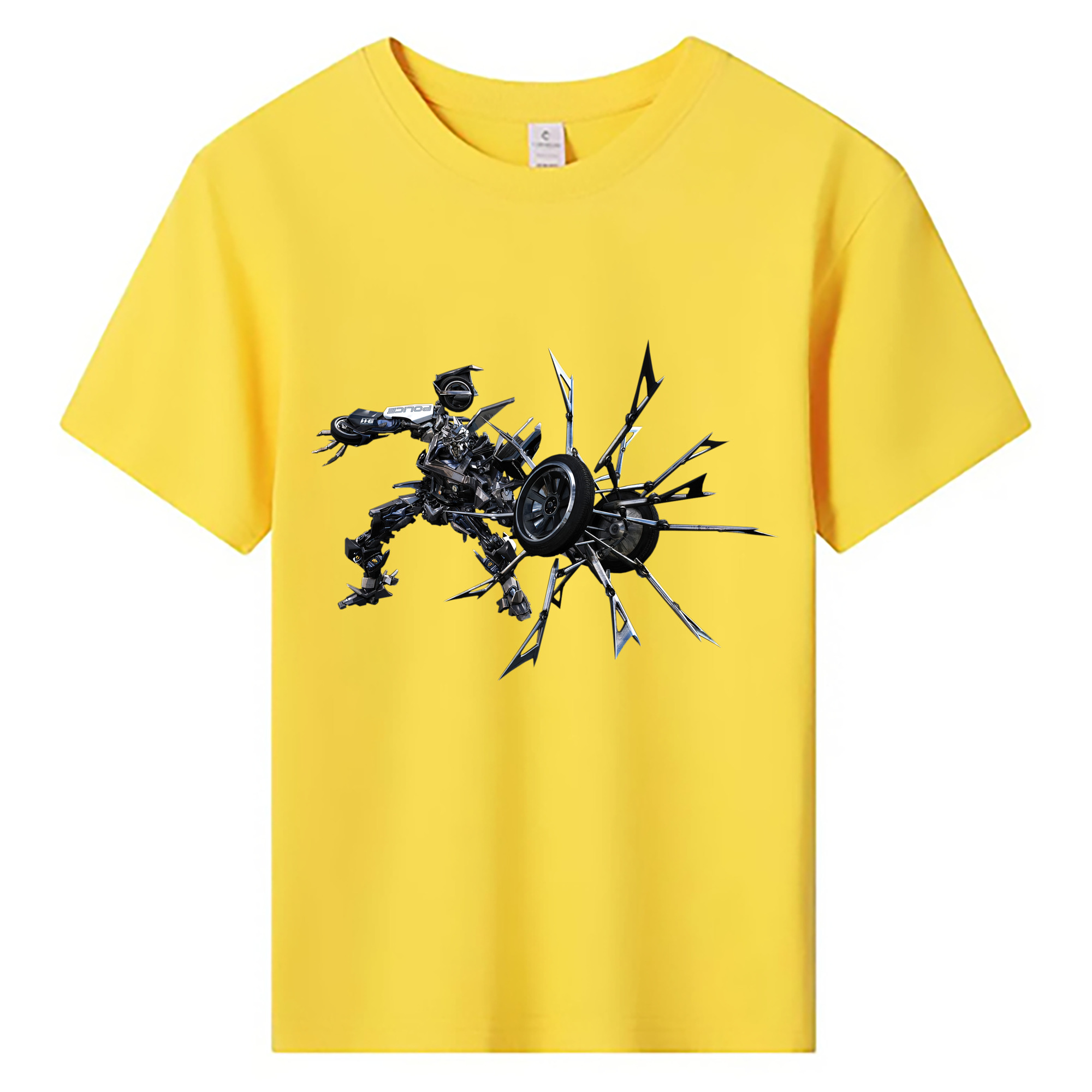 （画像用）  綿100％キッズTシャツ（フロントプリント）
